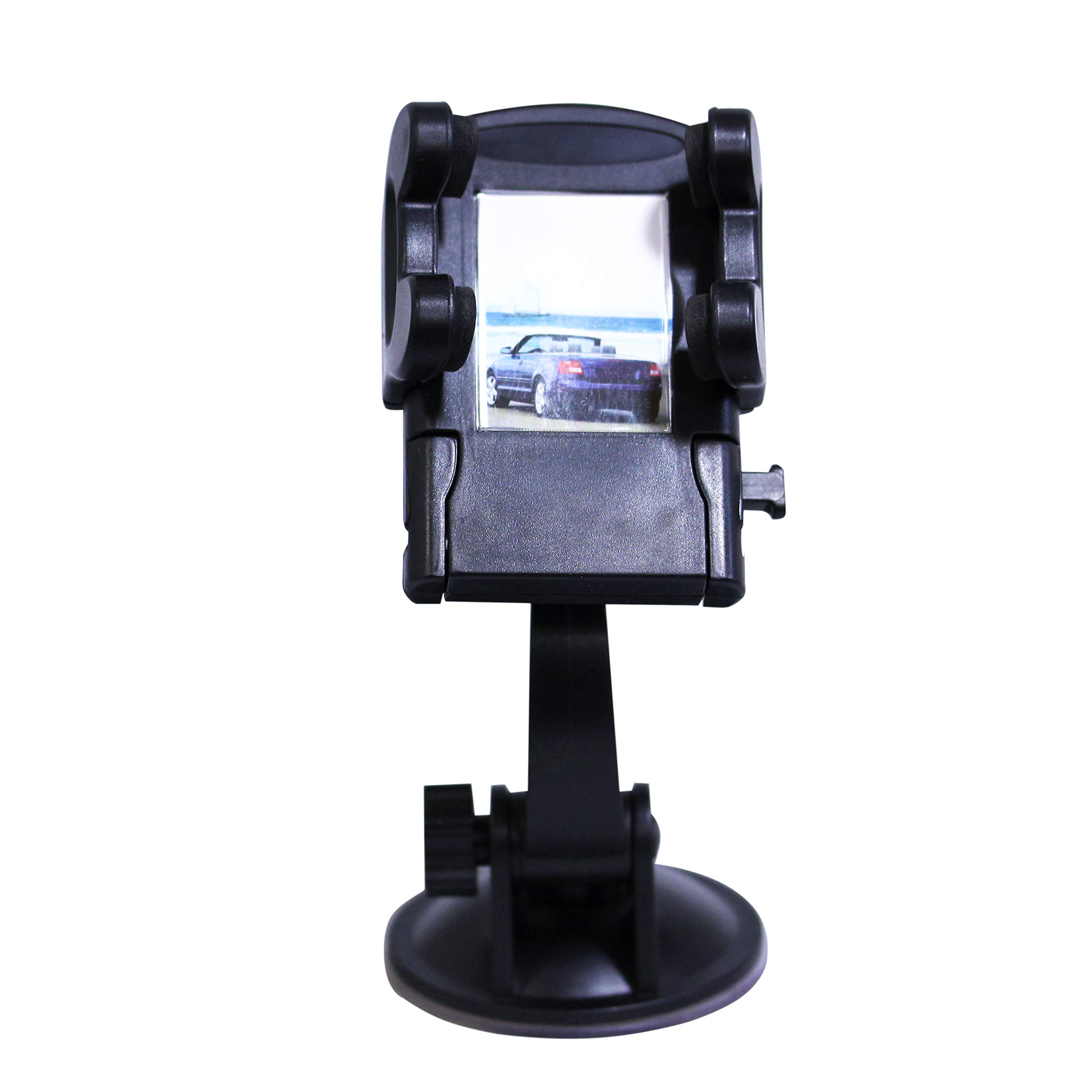 MaximalPower 3-in-1 Universal Car Phone Holder Mount - Windshield, Air Vent & Dashboard Compatible for iPhone, Samsung & Smartphones | Perfect for GPS Navigation, Hands-Free Calling & Road Trips