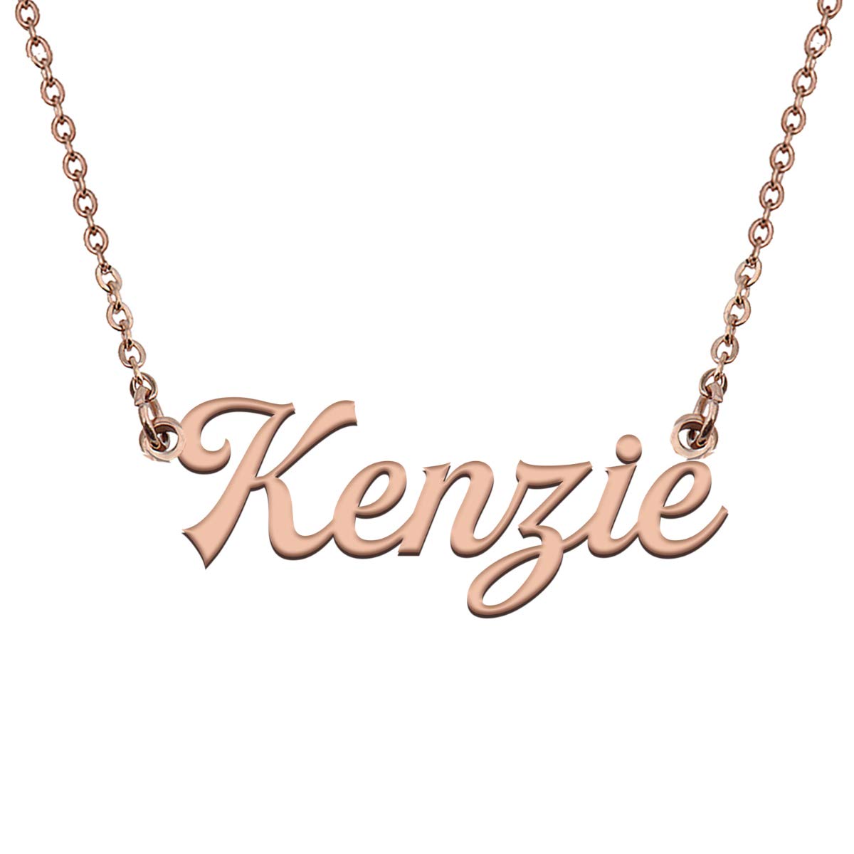 HUAN XUN Personalized Name Necklace for Women - Customized Gift for New Mom, Birthday, Anniversary - Perfect for Mother's Day, Baby Shower & Special Occasions
