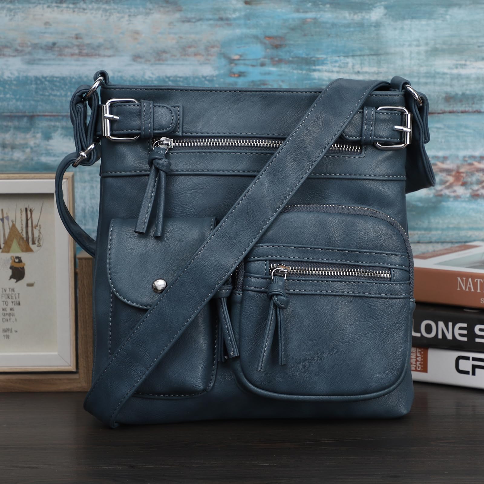 KL928 Women's Small Crossbody Bag - Stylish Shoulder Handbag Purse for Everyday Use, Travel & Shopping