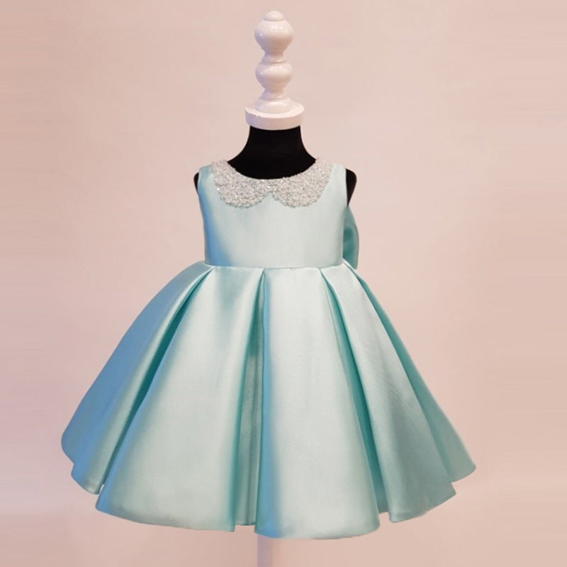 Elegant Baby Girl Pageant Dress - Toddler Christening Gown for Special Occasions | Perfect for Baptism, First Communion & Photo Shoots