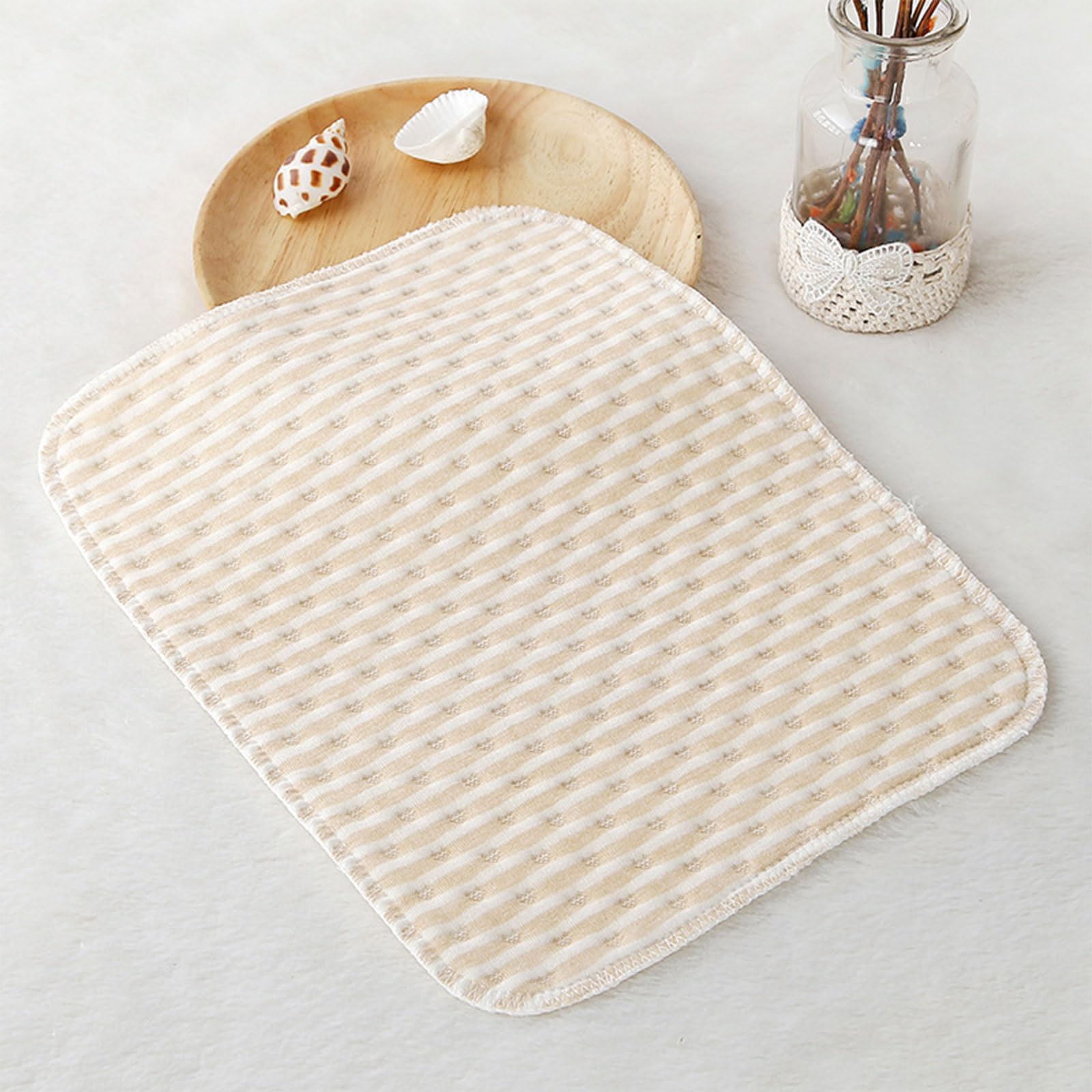 Breathable Baby Changing Mat & Compact Diaper Pad - Portable Nursery & Hospital Changing Station for Newborns - Perfect for Home, Travel & Daycare Use