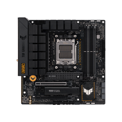 ASUS TUF GAMING B650M PLUS WIFI AM5 Motherboard - AMD Ryzen 7000 Ready, DDR5, PCIe 4.0, WiFi 6, 2.5Gb LAN - Perfect for Gaming PC Builds & Content Creation Workstations