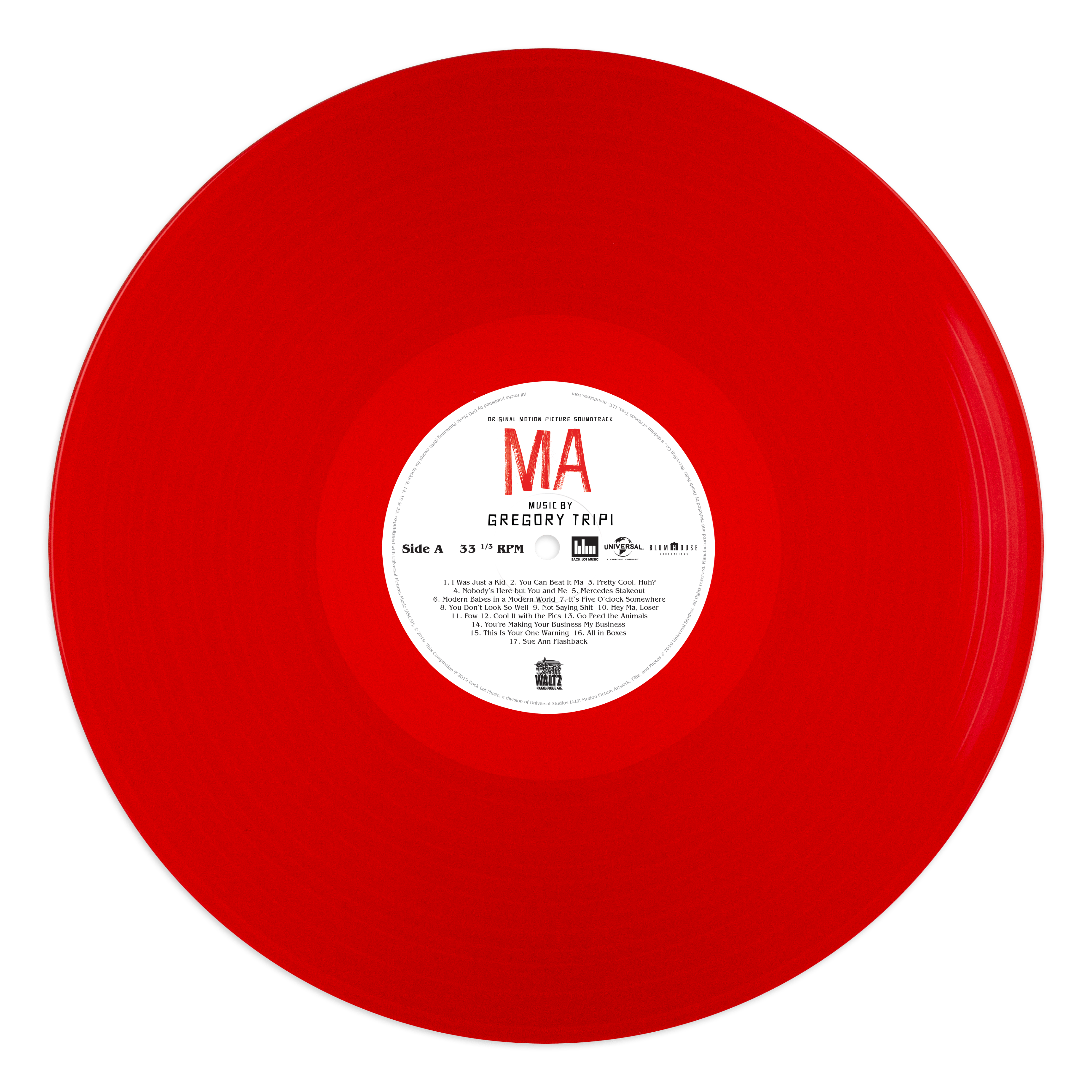 MA - Original Motion Picture Soundtrack Vinyl LP Record | Limited Edition Collectible Soundtrack for Movie Lovers & Film Music Enthusiasts | Perfect for Home Theater, Movie Nights & Vinyl Collections