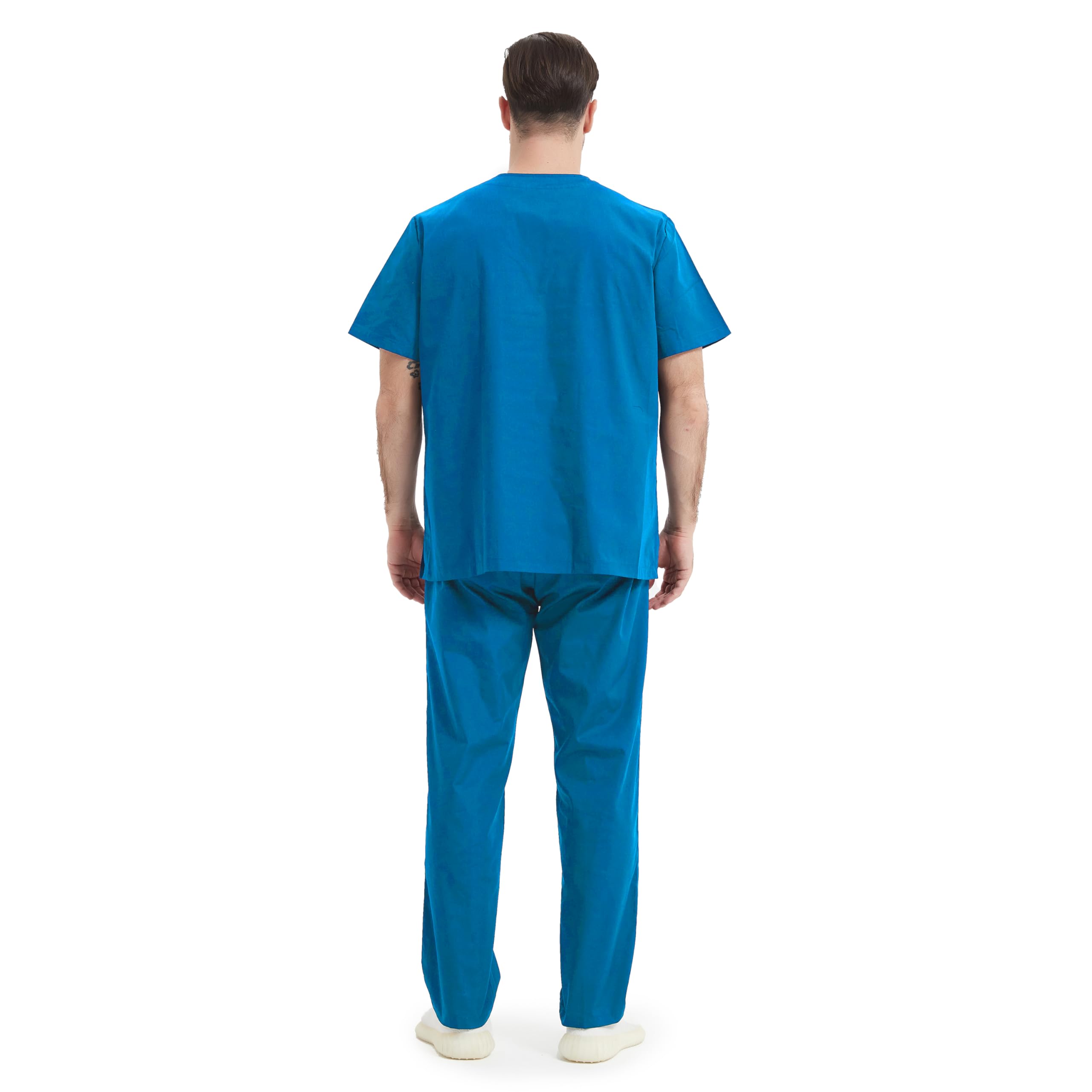 Unisex Medical Scrubs Set - Comfortable & Durable Nurse Uniform with Top & Pants (Ref.6801-6802) - Perfect for Hospitals, Clinics & Healthcare Professionals