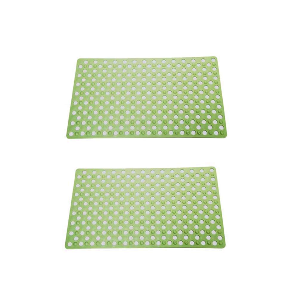Non-Slip Shower Mat with Drain Holes - Anti-Slip Bathroom Floor Mat with Strong Suction Cups for Bathtub & Shower Stall - Perfect for Bathroom Safety & Comfort