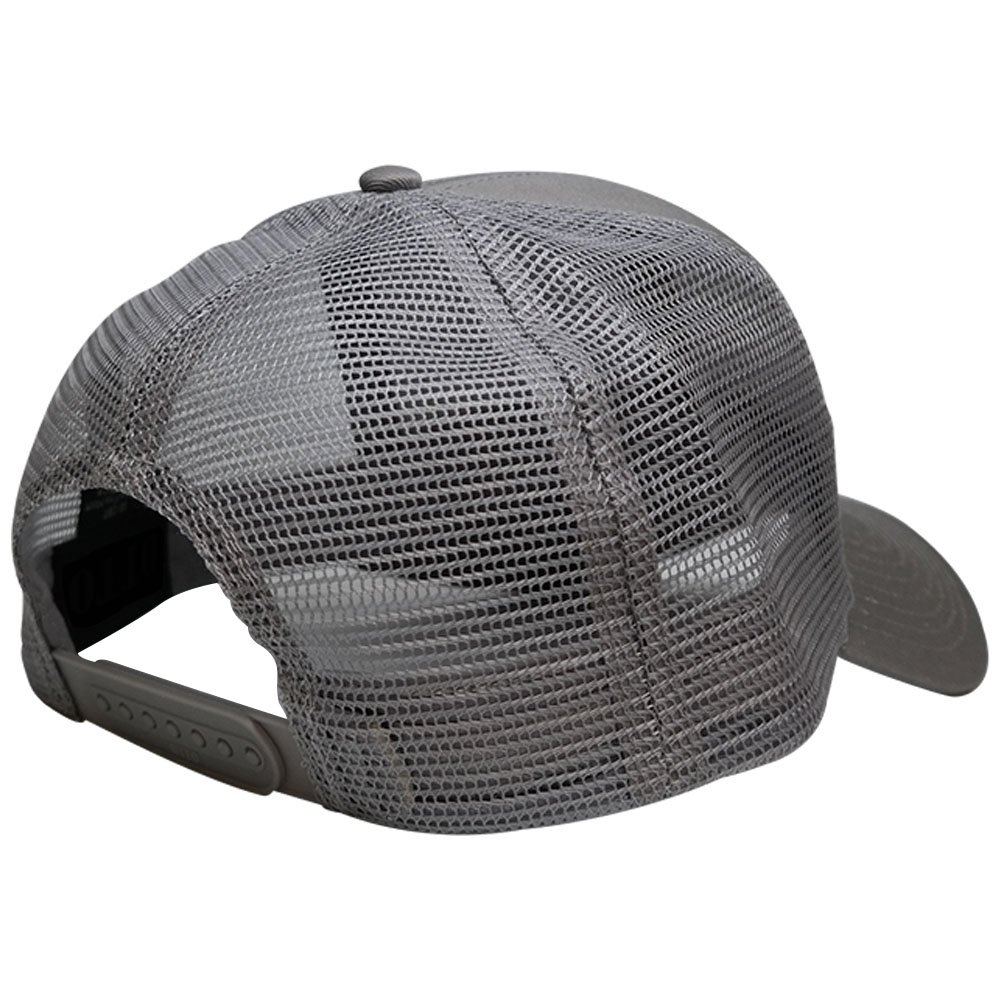 Canada Flag Embroidered Iron-On Patch Adjustable Mesh Trucker Hat - Patriotic Headwear for Outdoor Activities, Sports & Casual Wear