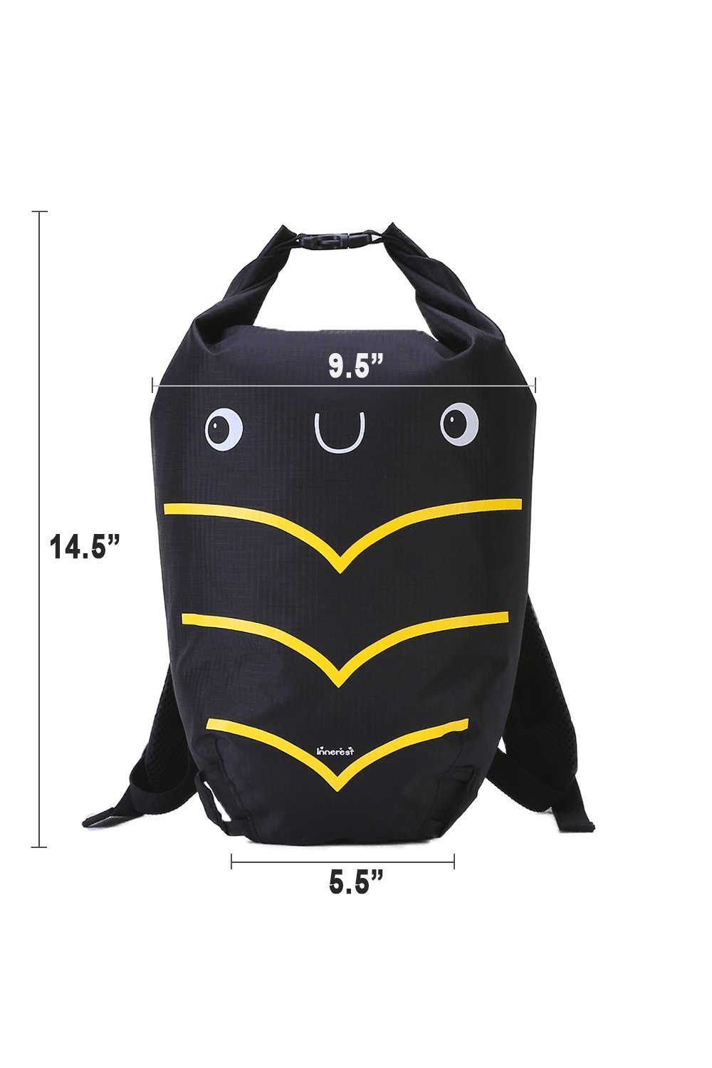 Waterproof Kids Beach Bag - 5L Dry Bag for Swimming, Travel & Outdoor Activities | Lightweight & Durable Backpack for Pool, Beach & Water Sports (Beetle Design)