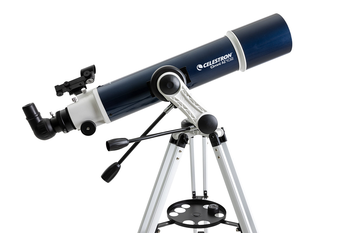 Omni AZ 102 Smartphone Adapter Telescope - Portable Astronomy Telescope for Adults & Kids, Perfect for Stargazing, Moon Watching & Astrophotography (Ideal for Backyard, Camping & Outdoor Adventures)
