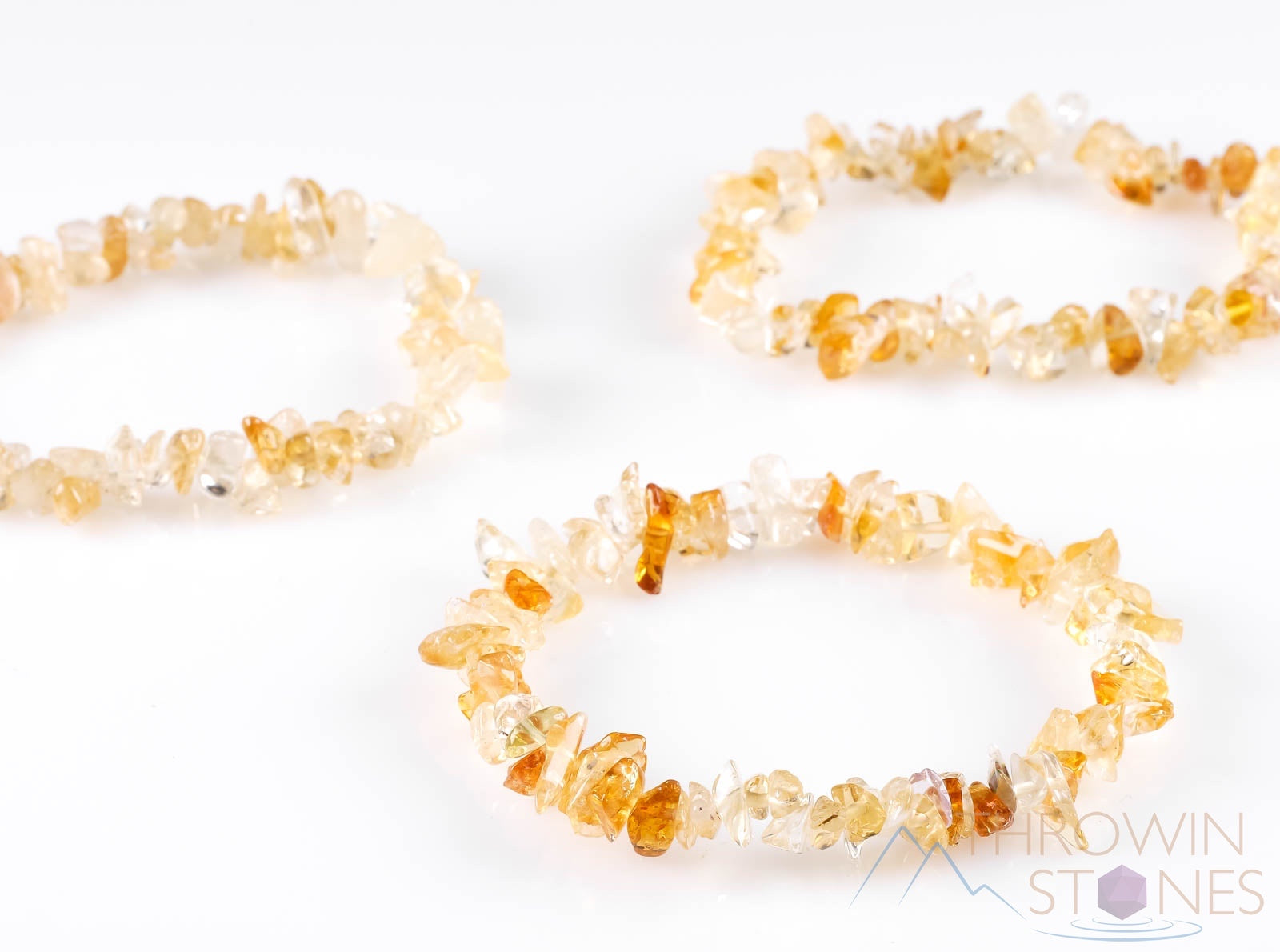 Natural CITRINE Crystal Chip Bead Bracelet - Handmade Birthstone Jewelry for Women, Healing Stone for Wealth & Positivity | Perfect for Meditation, Gifts & Spiritual Healing