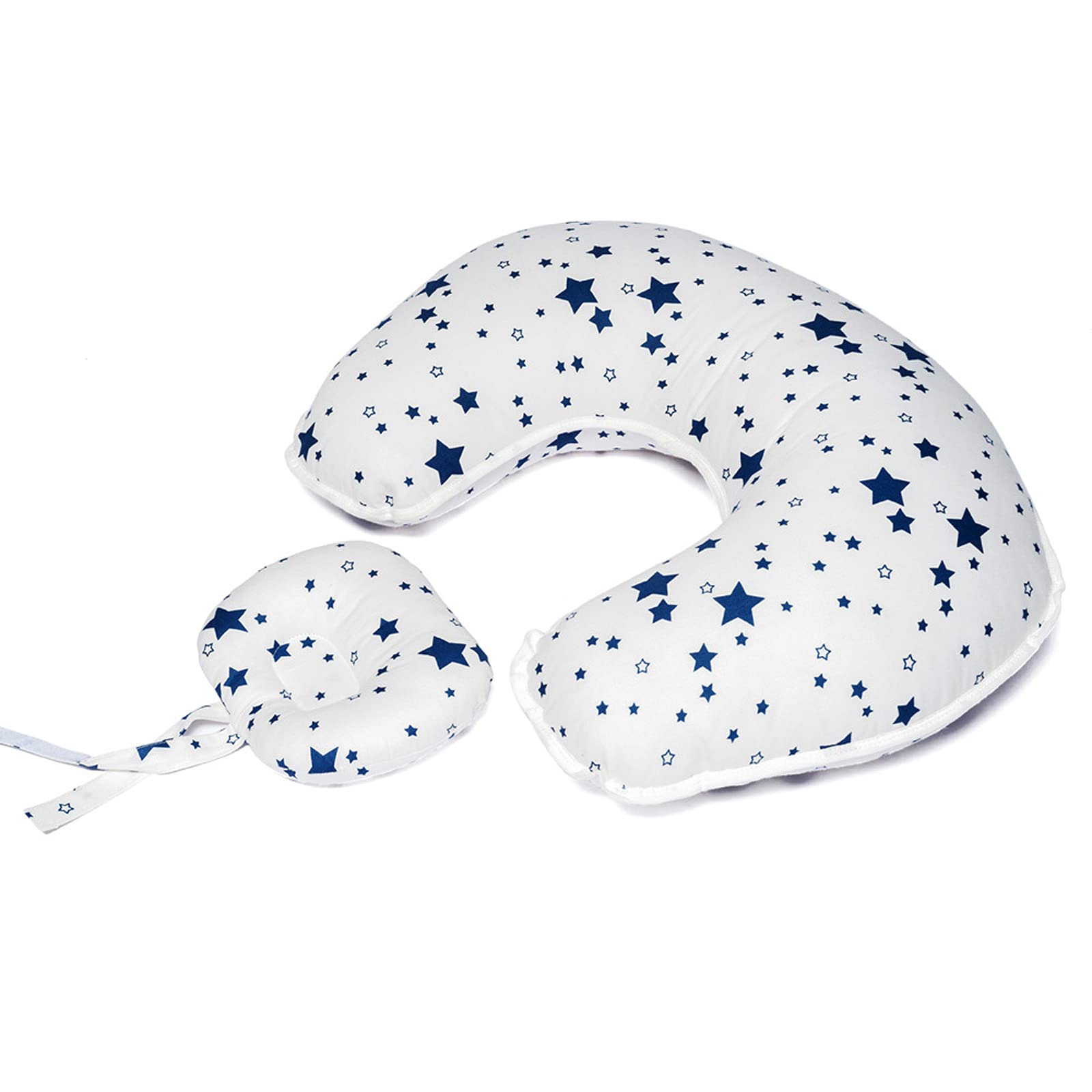 Premium Pearl Cotton Filled Nursing Pillow - Soft & Breathable U-Shaped Maternity Support Pillow for Breastfeeding Moms, Comfortable Adult Body Pillow for Pregnancy, Postpartum & Relaxation - Perfect for Nursing, Lounging & Back Support