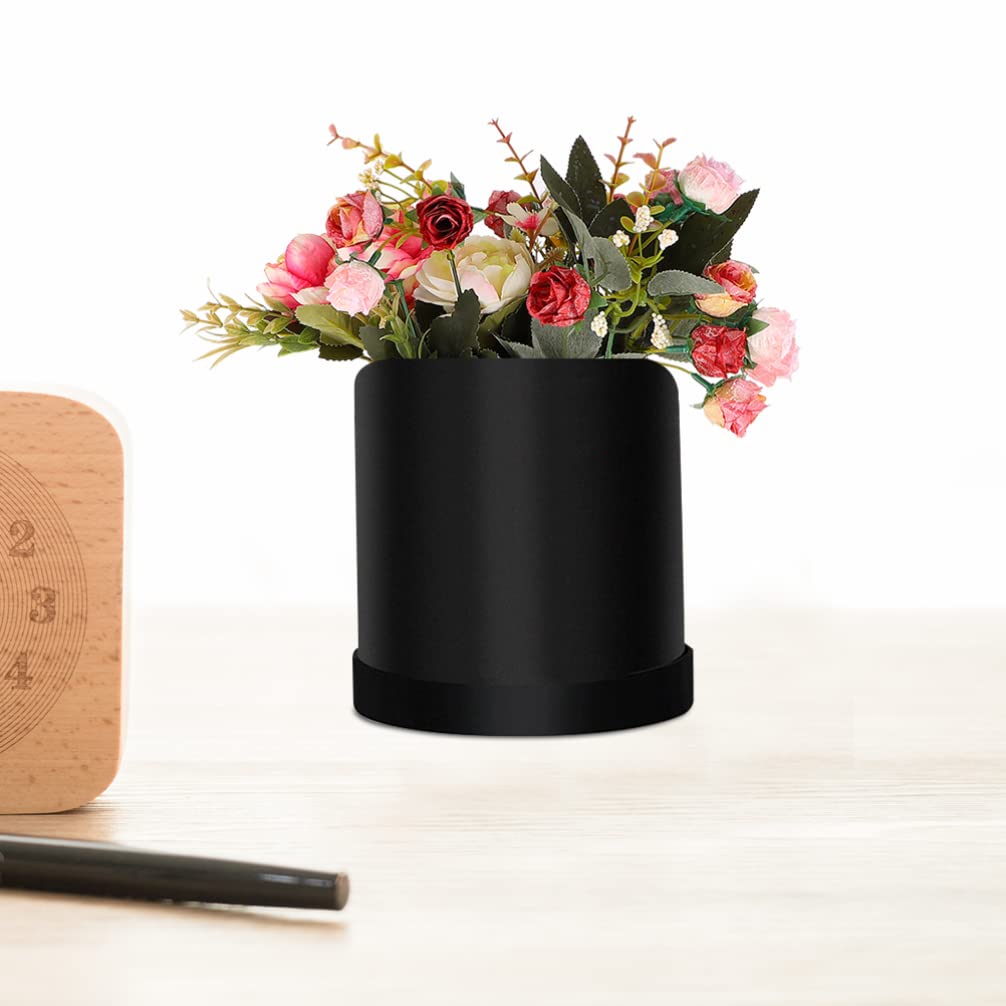 Premium Floral Paperboard Hat Box - Bridesmaid Proposal Gift for Weddings & Parties
