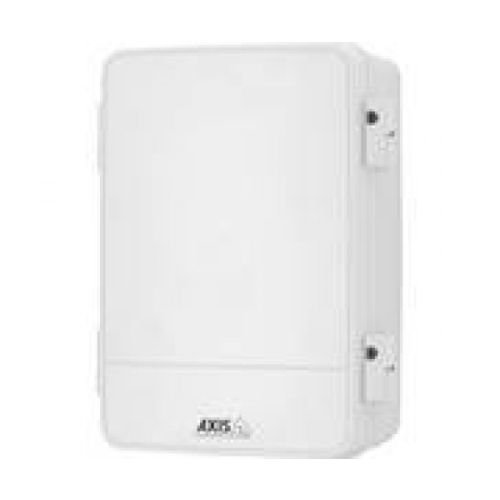 AXIS 5900-161 T98A16-VE Outdoor Security Surveillance Cabinet - Weatherproof IP66 Metal Enclosure for Network Video Recorders & CCTV Equipment (Ideal for Parking Lots, Warehouses & Industrial Sites)