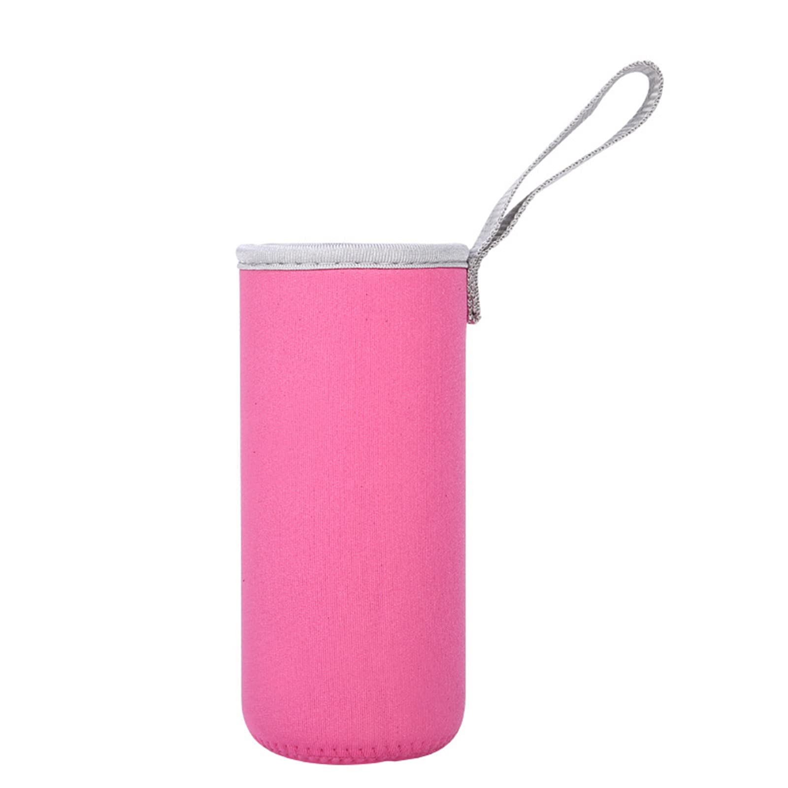 Lapirek Anti-Slip Water Bottle Holder - Portable Strap for Glass Bottles (Hot Pink) - Perfect for Kitchen, Travel & Outdoor