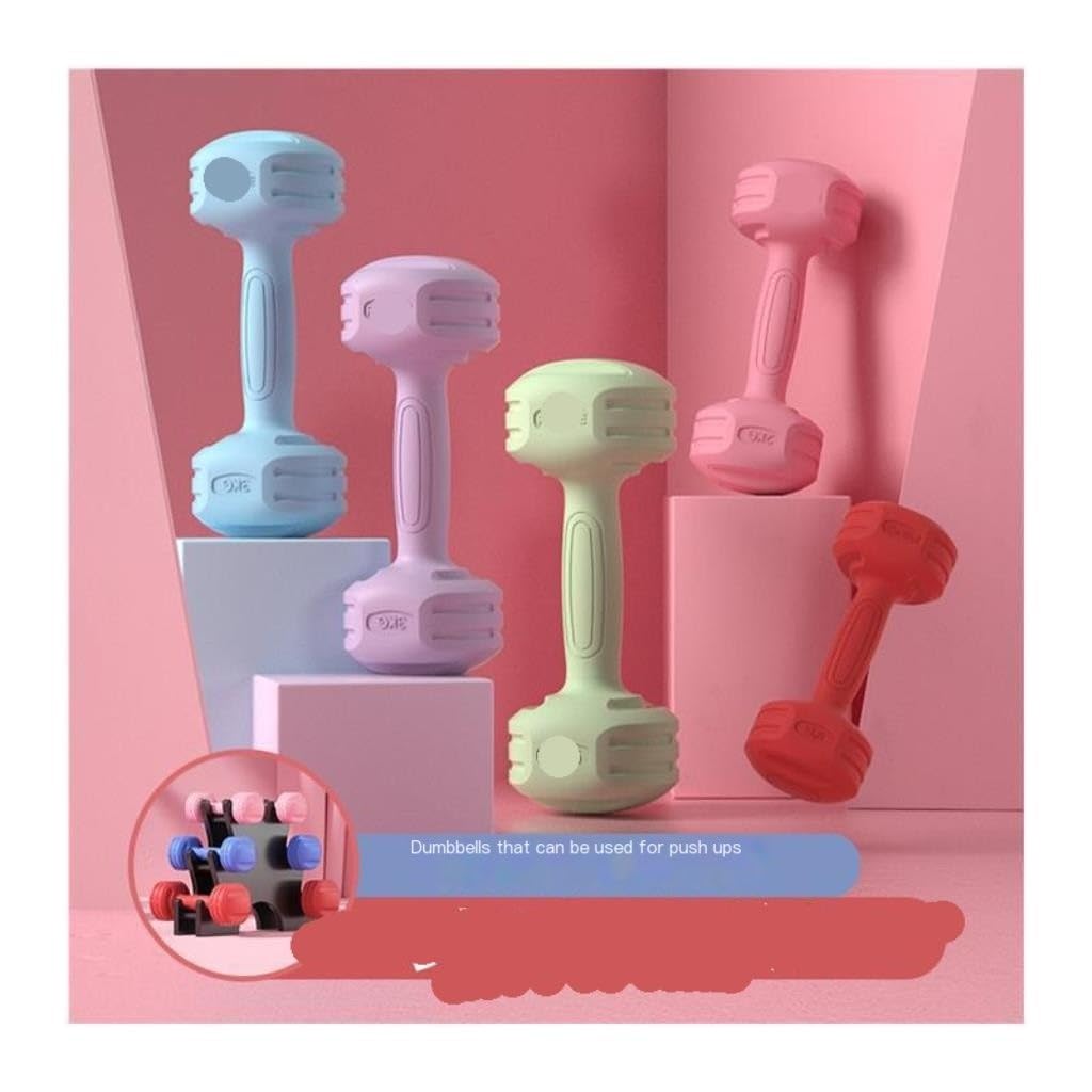 Small Dumbbells for Men & Women - Arm Muscle Training Dumbbell Set for Home Fitness Equipment - Perfect for Home Workouts, Strength Training & Toning