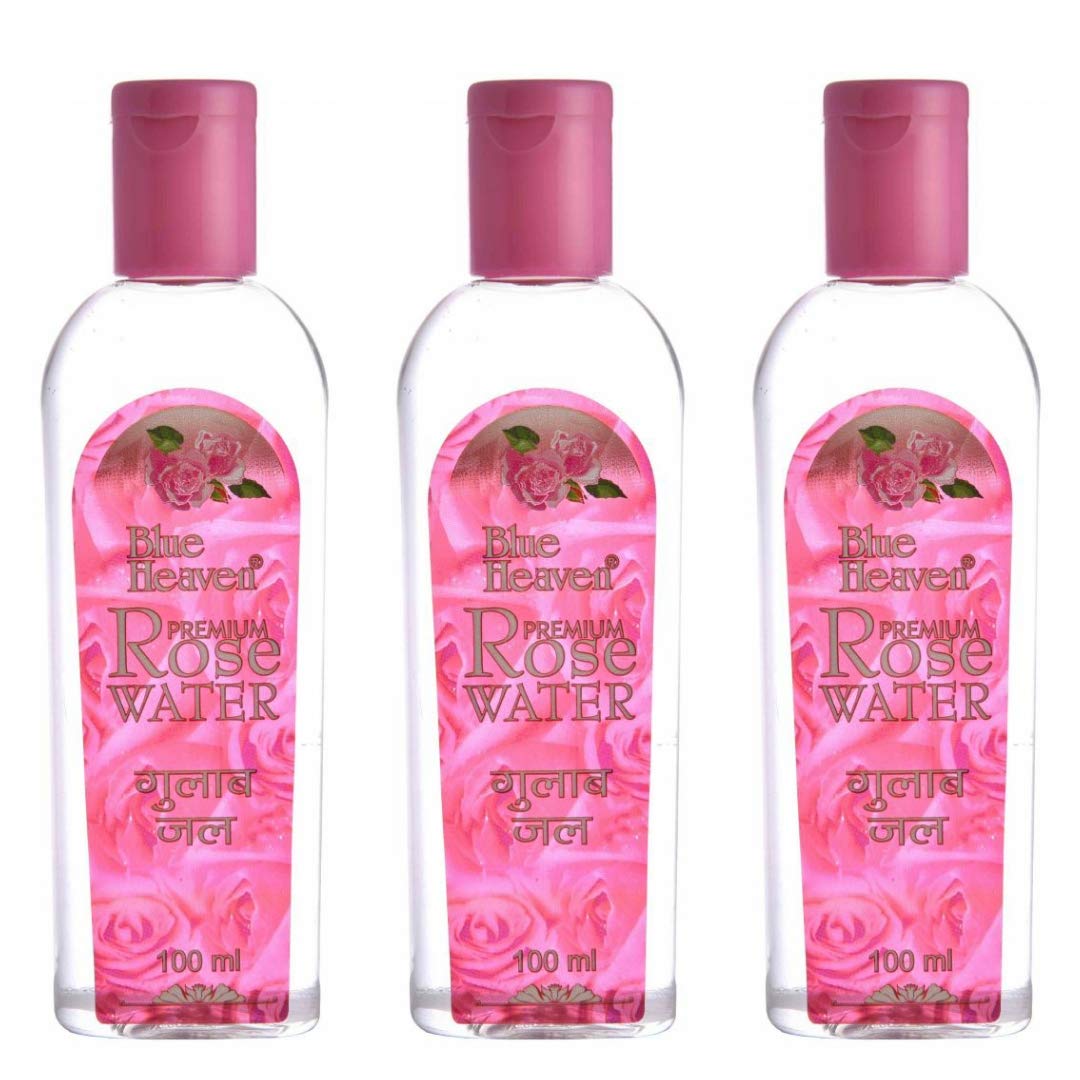 Blue Heaven Rose Water - 100% Pure & Natural Facial Toner for Hydration & Glow | Perfect for Skincare Routine & DIY Beauty Recipes