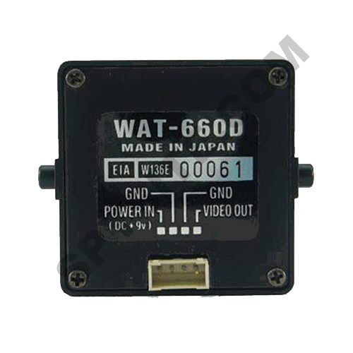WAT 660D Watec High-Definition Security Camera - Night Vision, Weatherproof, Outdoor Surveillance for Home & Business Security