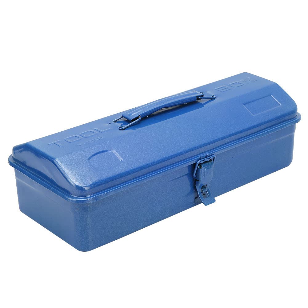 Fafeicy Heavy Duty Portable Tool Box - Durable Multifunction Iron Tool Storage Case for Repair Tools (37x16x11cm, 350 Capacity) - Perfect for Home DIY, Car Maintenance & Construction Site Organization