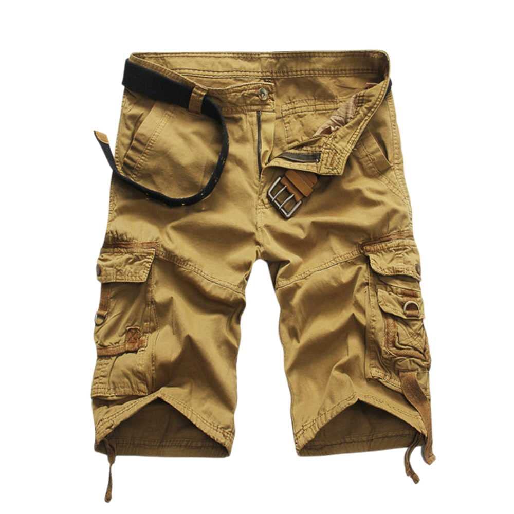 Men's Cool Camouflage Cotton Casual Shorts - Comfortable Breathable Summer Short Pants for Outdoor Activities, Hiking & Gym Workouts