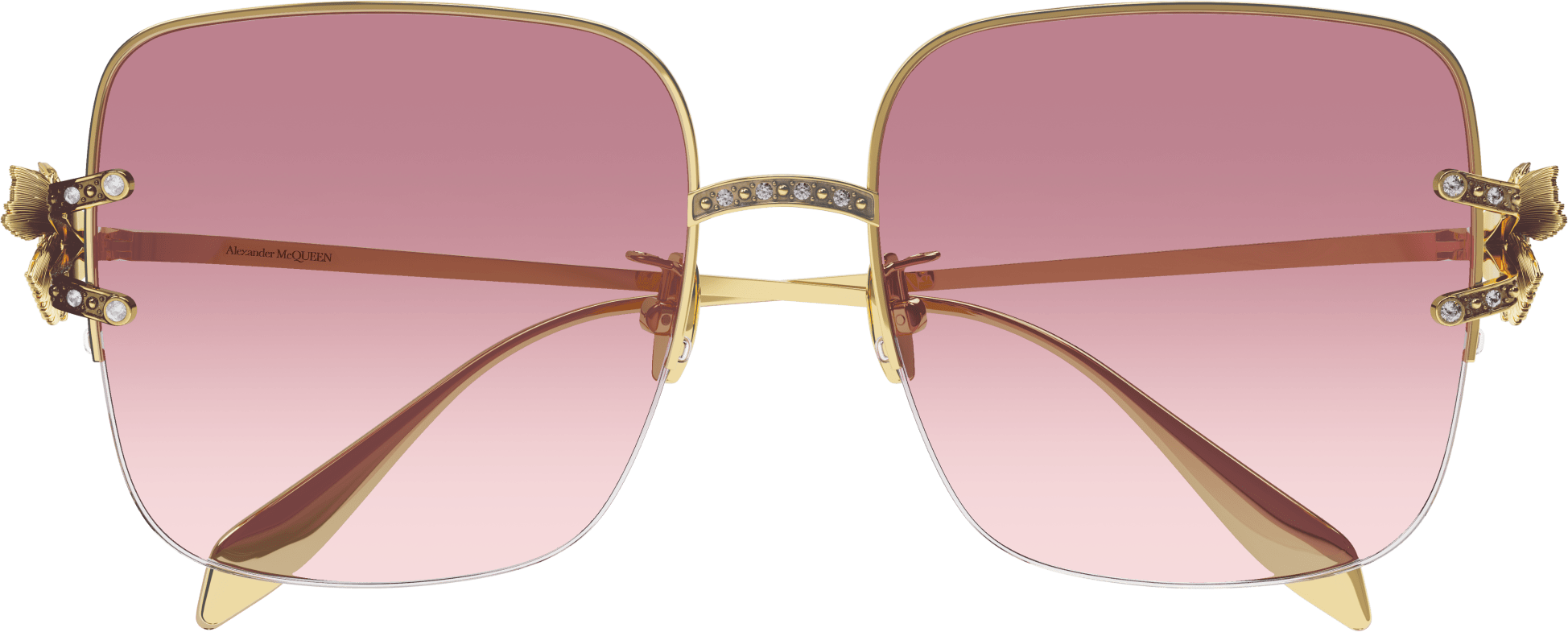 Alexander McQueen AM0371S Sunglasses - Luxury Designer Shades for Women & Men | Perfect for Outdoor Activities, Travel & Fashion Statements