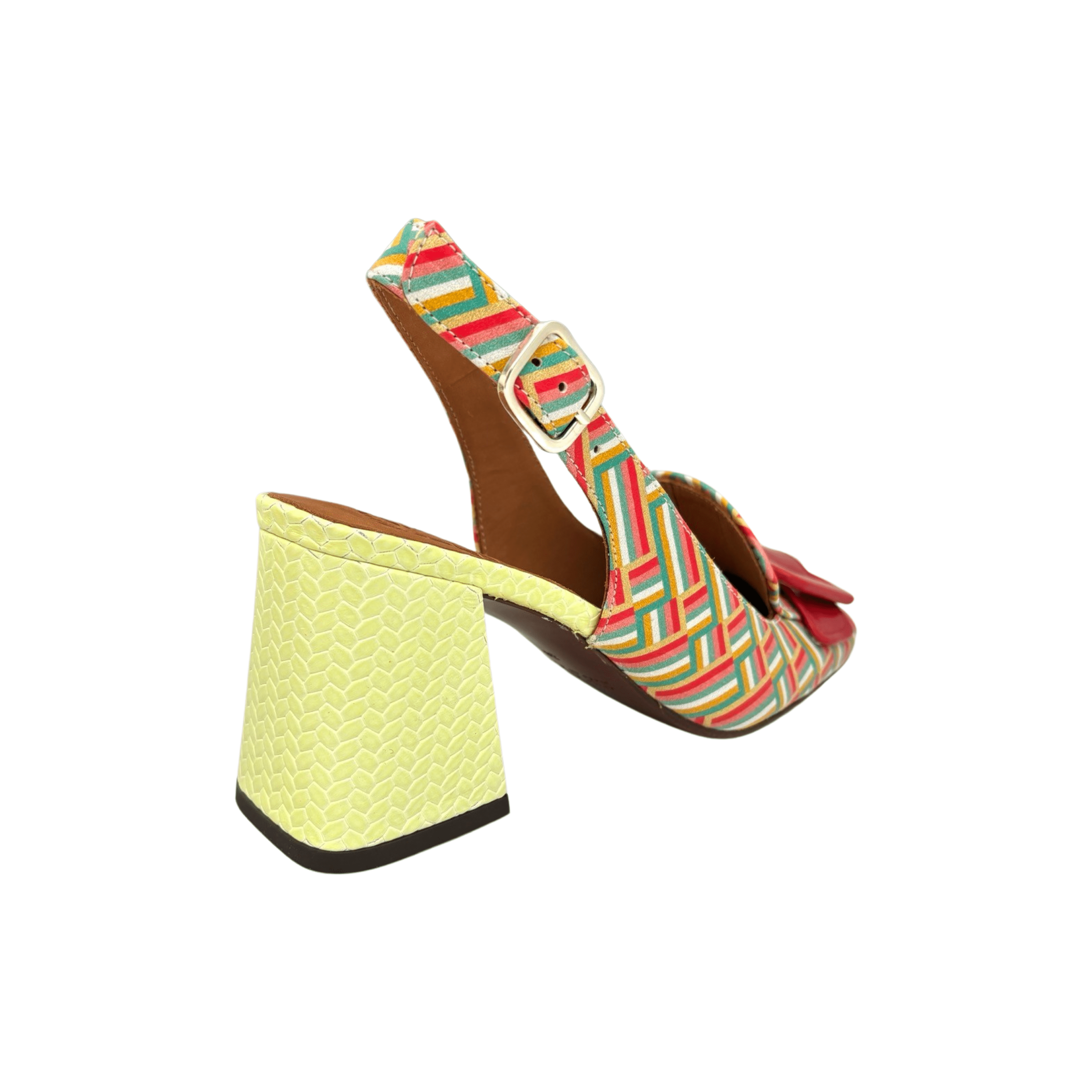 Suzan Women's Stylish Geometric Print High Heels - Perfect for Parties, Weddings & Evening Events