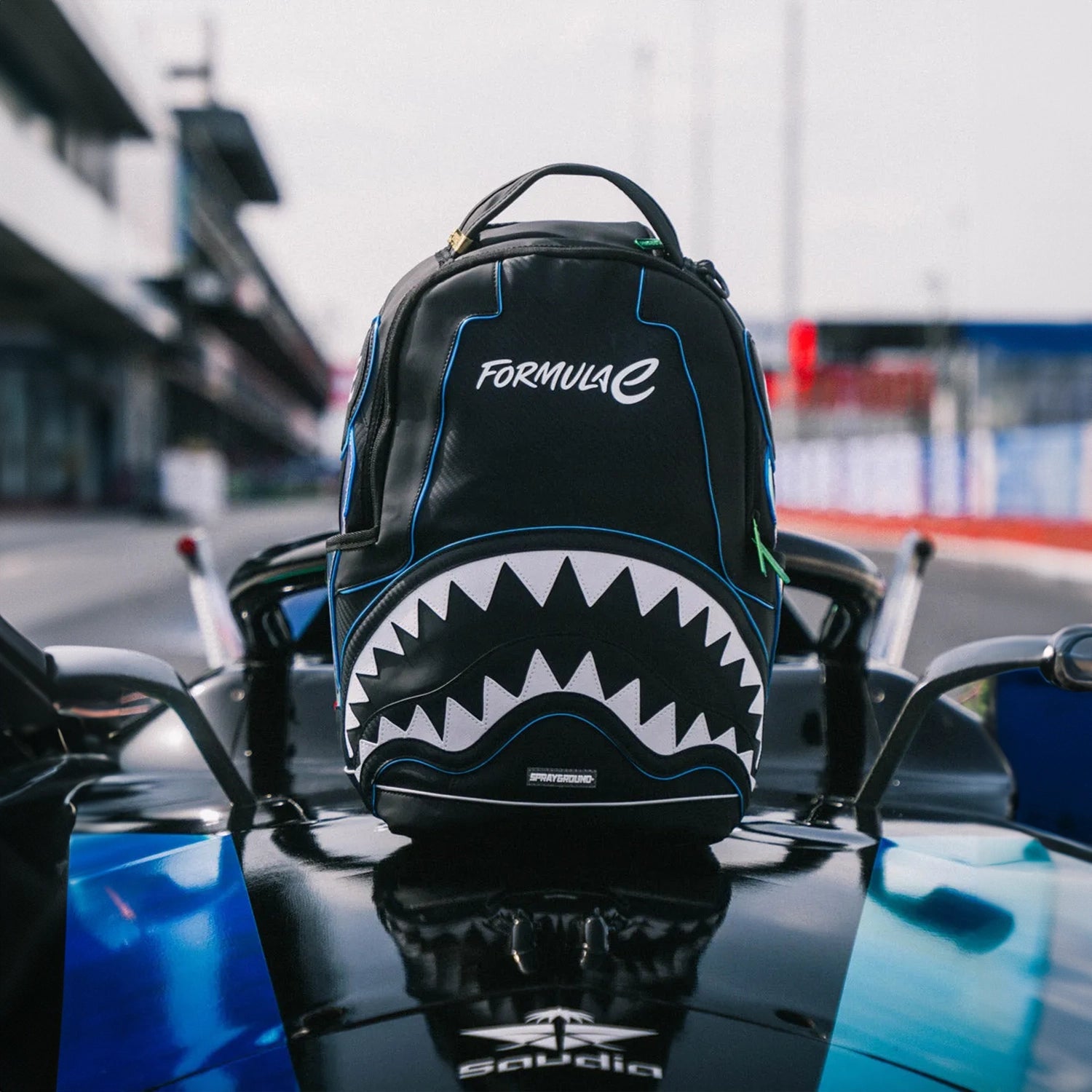 Formula E GEN3 LED Backpack - Light Up USB Rechargeable School Bag for Cycling, Running & Night Safety - Perfect for Students, Commuters & Outdoor Enthusiasts