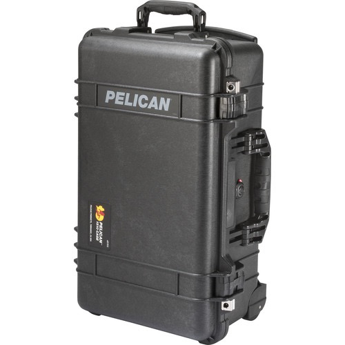Pelican 1510 Protective Hard Case with Foam Insert (Black) - Waterproof, Crushproof & Dustproof Equipment Case for Camera Gear, Electronics & Tools - Perfect for Travel, Outdoor Adventures & Professional Use