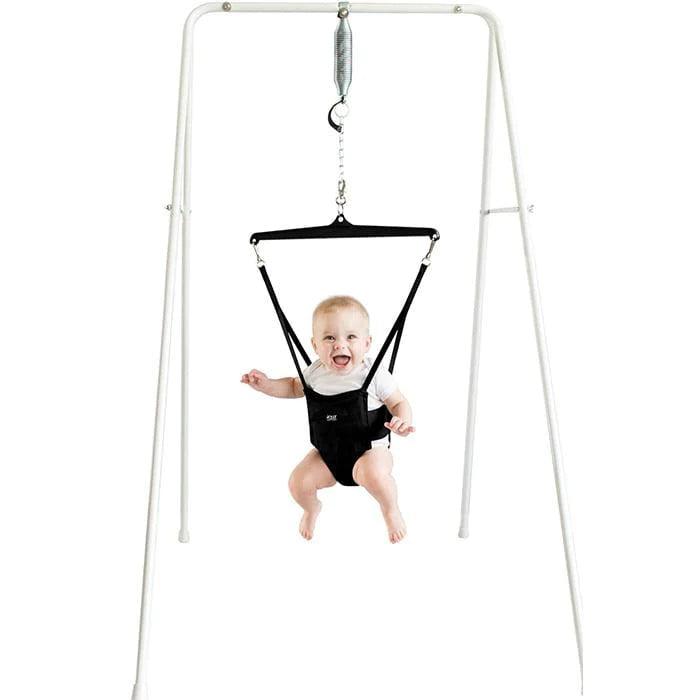 The Original Jolly Jumper Baby Exerciser with Stand - Fun Developmental Activity for Infants & Toddlers (Ideal for Playtime, Motor Skills Development & Indoor Entertainment)