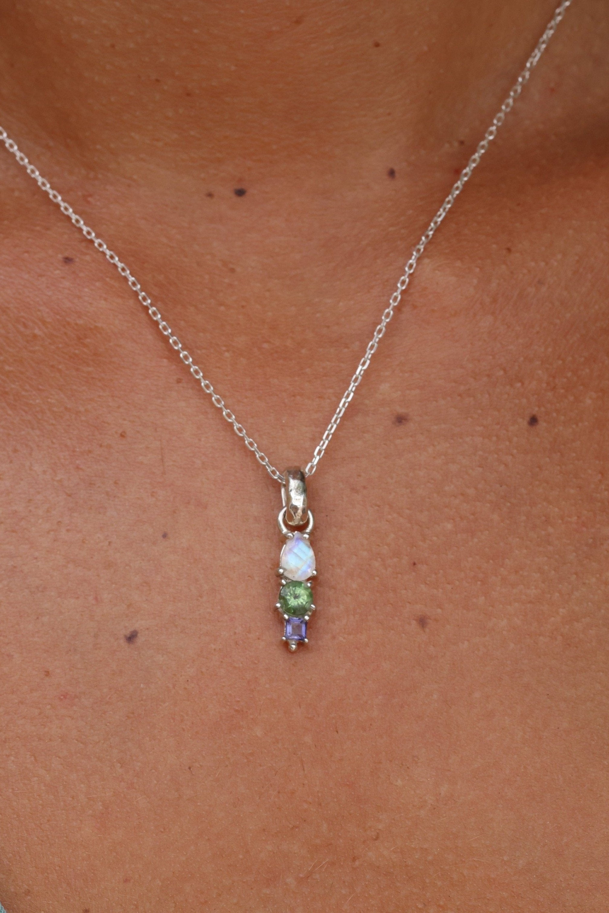 Dixie Silver Necklace for Women - Elegant Sterling Silver Pendant Jewelry Gift for Her - Perfect for Everyday Wear, Parties & Special Occasions