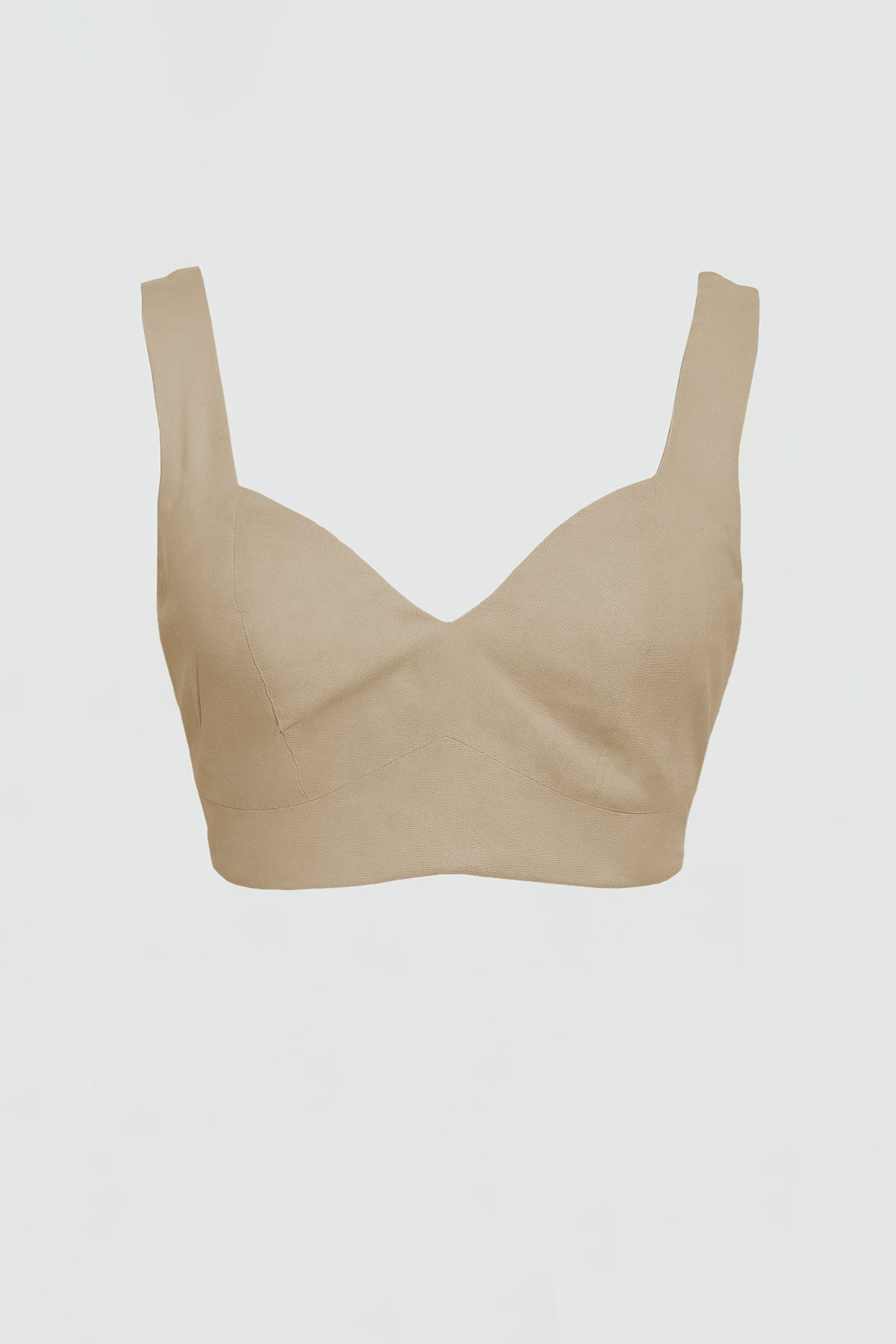 Mercer Linen Top for Women | Soft & Breathable Coconut Color Blouse | Perfect for Summer Outfits, Beach Vacations & Casual Wear