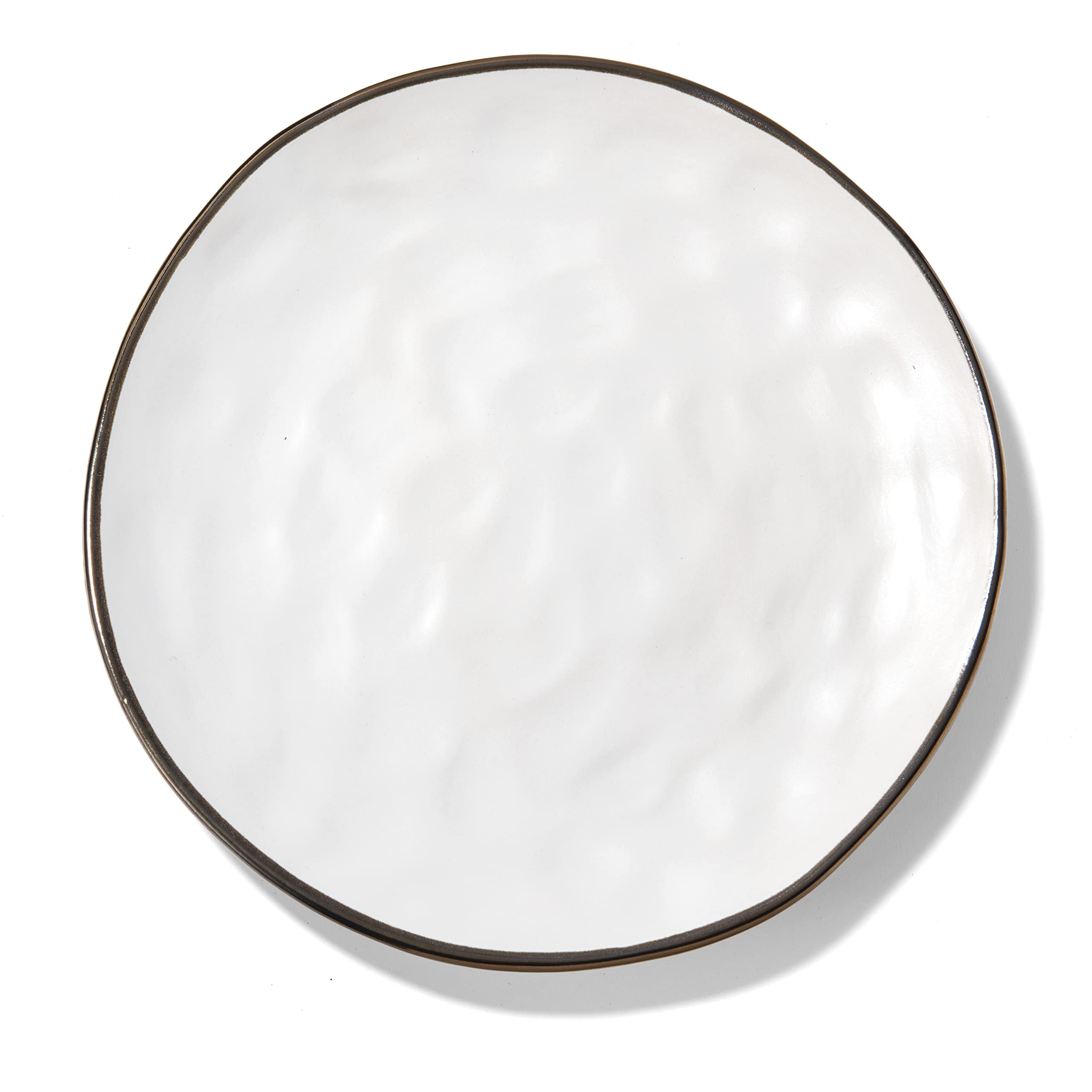 American Atelier Luna Round Stoneware Dinnerware Set – 16-Piece Collection with 4 Dinner Plates, 4 Salad Plates, 4 Bowls & 4 Mugs – Elegant Table Setting for Dinner Parties, Holidays & Special Occasions – Perfect Gift for Weddings, Birthdays & Housewarming