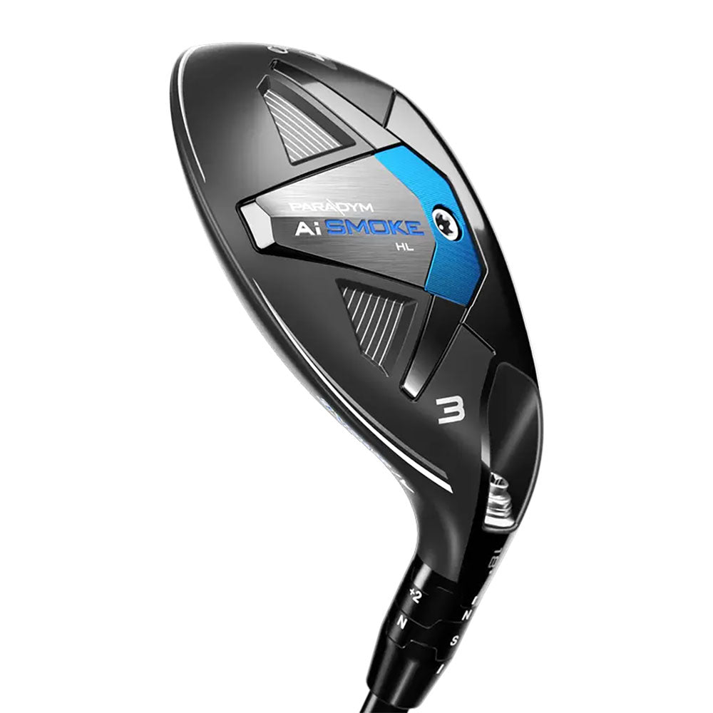 Callaway Paradym Ai Smoke HL Graphite Right Hand Men's Golf Hybrid Club - Perfect for High Launch Shots & Forgiveness on the Fairway