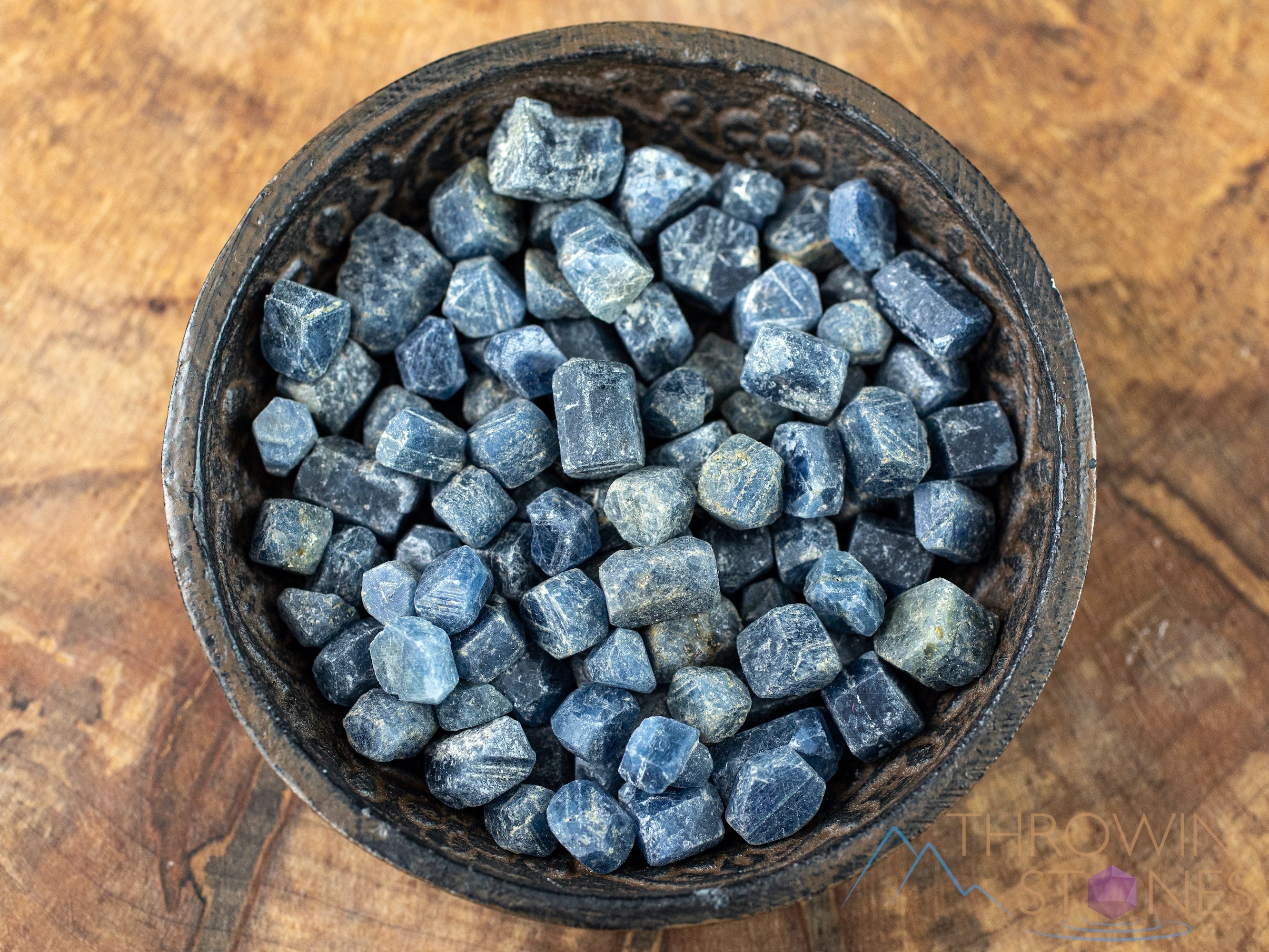 Natural Raw Blue Sapphire Crystal Chips - Small Gemstone Pieces for Jewelry Making, Birthstone Collection, Mineral Specimens (E1519) | Perfect for DIY Crafts, Healing Crystals & Mineral Displays