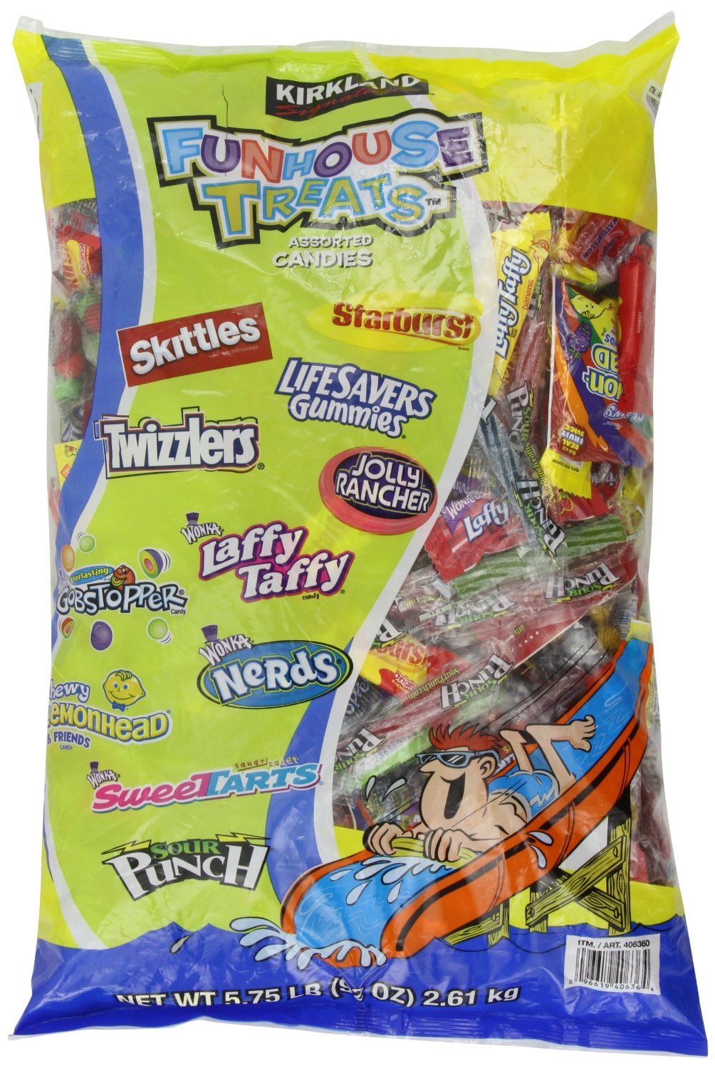 Assorted Candy Mix Funhouse Treats 184 oz Bulk Candy - Perfect for Halloween, Birthday Parties, Office Snacks & Gift Baskets