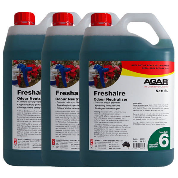 Agar Freshaire Odor Neutralizer - Eliminates Bad Smells in Homes, Cars & Offices | Natural Air Freshener for Indoor Spaces