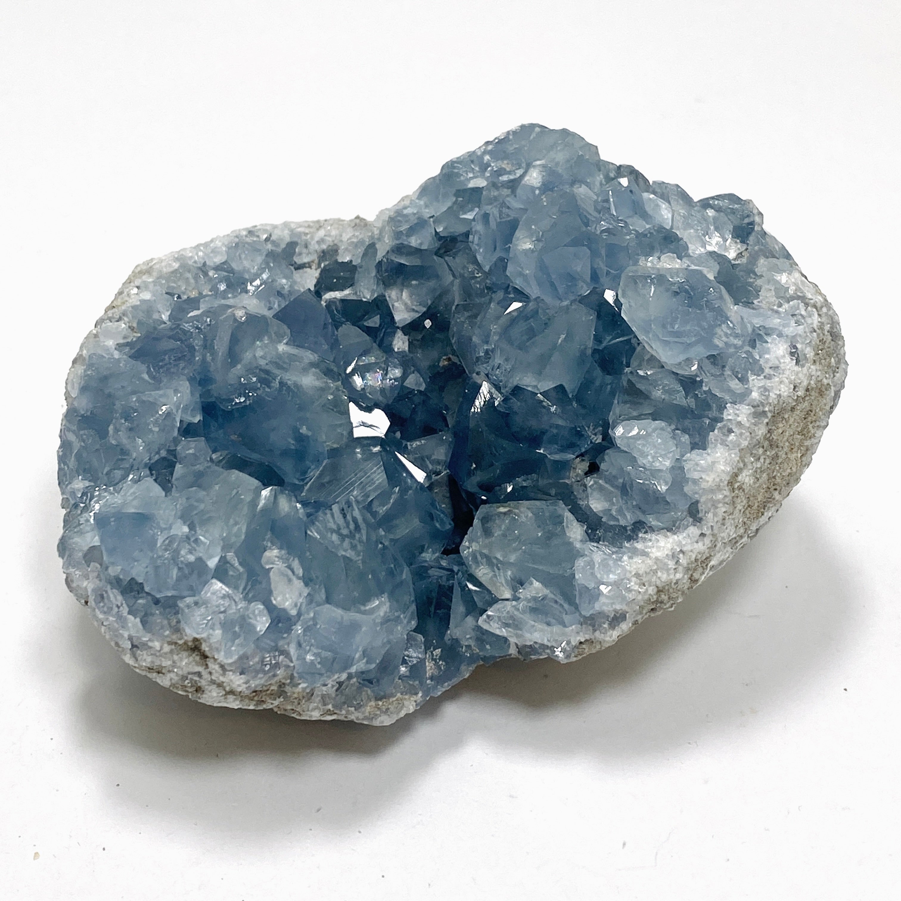 Natural Celestite Crystal Cluster from Madagascar - Healing Stone for Meditation, Energy Work & Home Decor (CR3718) - Perfect for Spiritual Healing, Chakra Balancing & Positive Energy