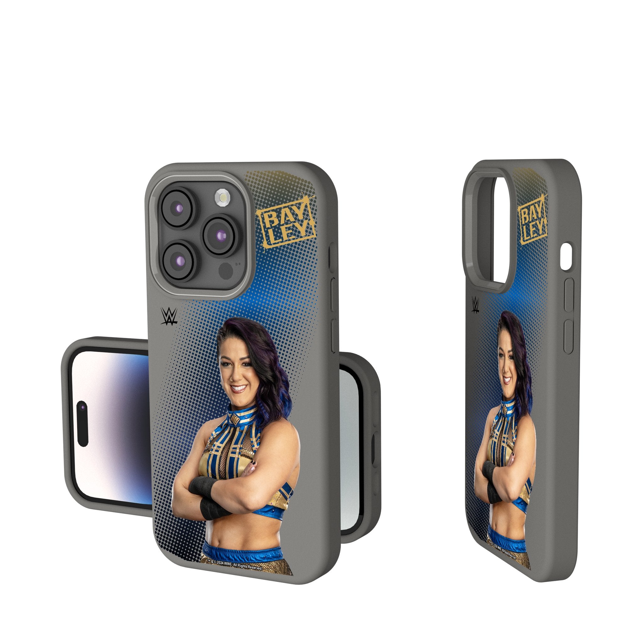 Bayley Superstar Soft Touch Phone Case - Premium Shockproof & Slim Protective Cover for iPhone 15/14/13/12/11 Pro Max - Perfect for Everyday Use, Travel & Outdoor Activities
