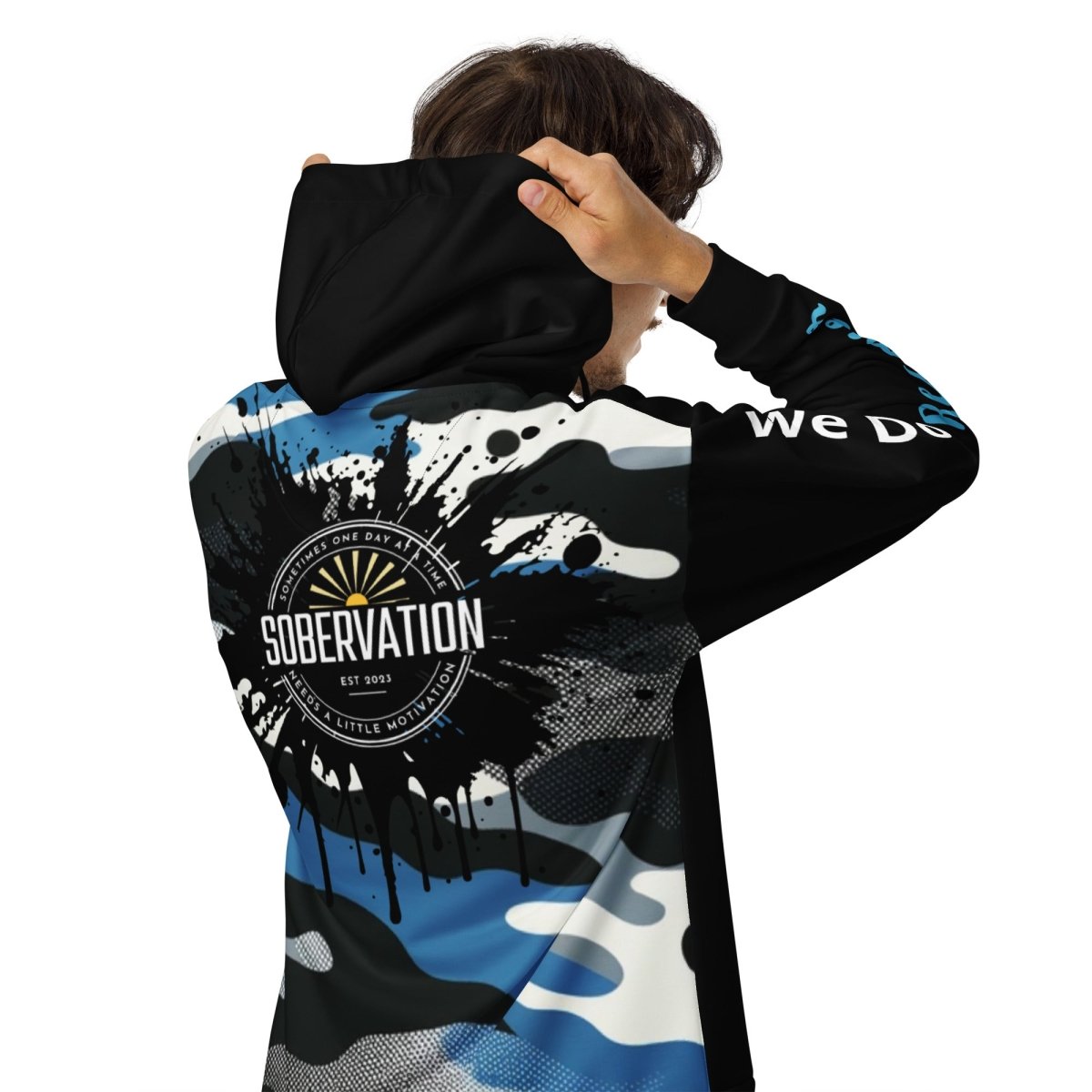 Recovery Champion Zip Hoodie for Men & Women - Eco-Friendly Sustainable Fleece Jacket for Workout, Running, Gym & Outdoor Activities