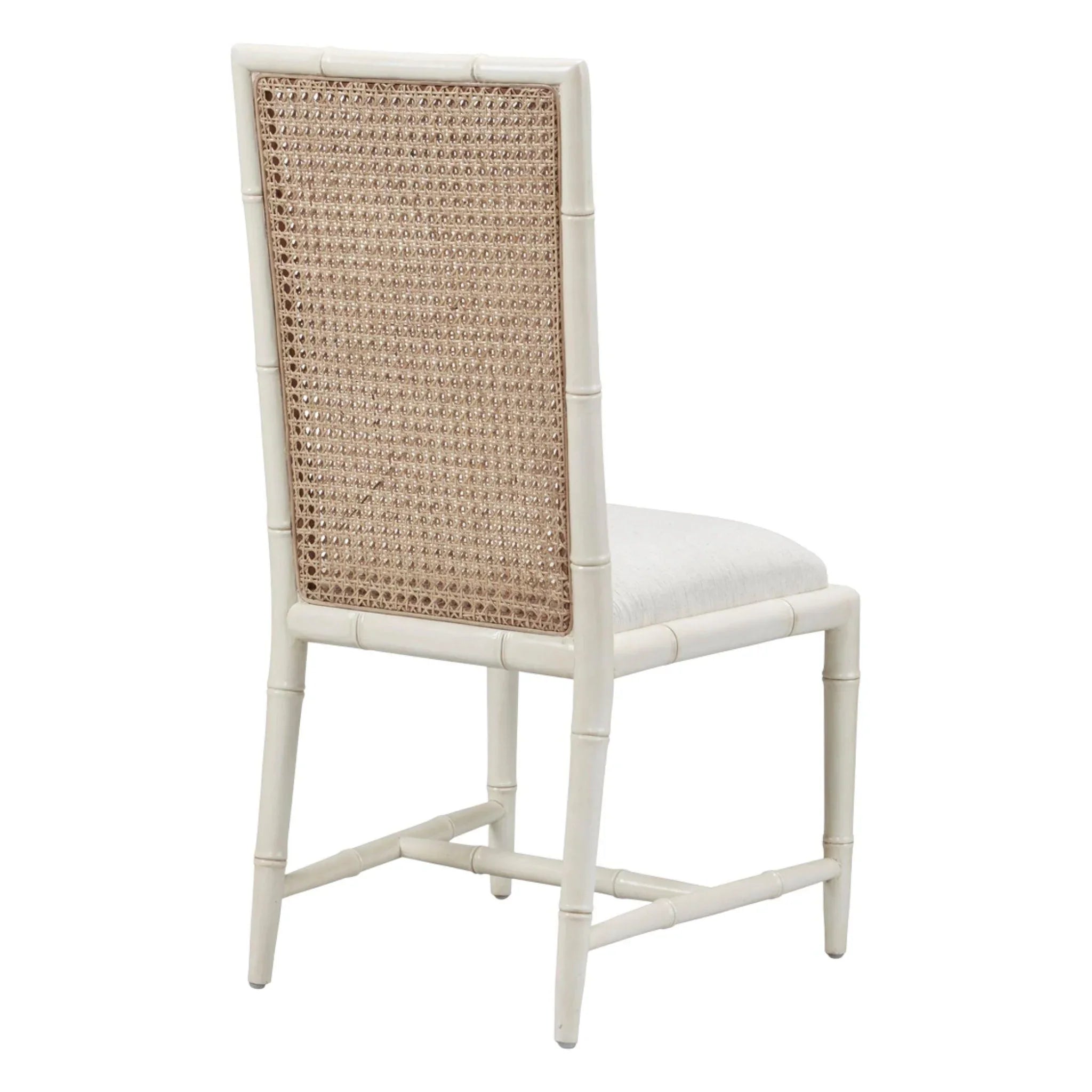 Eco-Friendly Bamboo Dining Chairs with Woven Cane Backs - Modern Kitchen & Dining Room Furniture for Home Decor