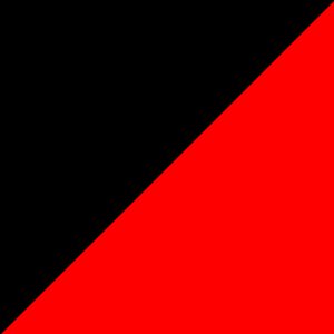 Black-Red-Green/White