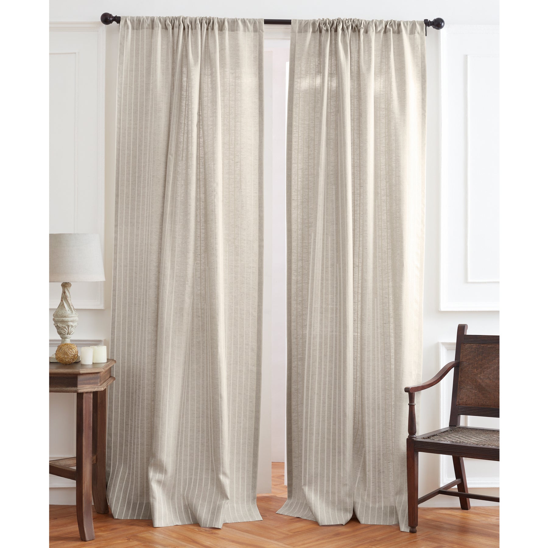 Zoe Curtain - Elegant Window Drapes for Living Room & Bedroom - Blackout & Sheer Options for Home Decor