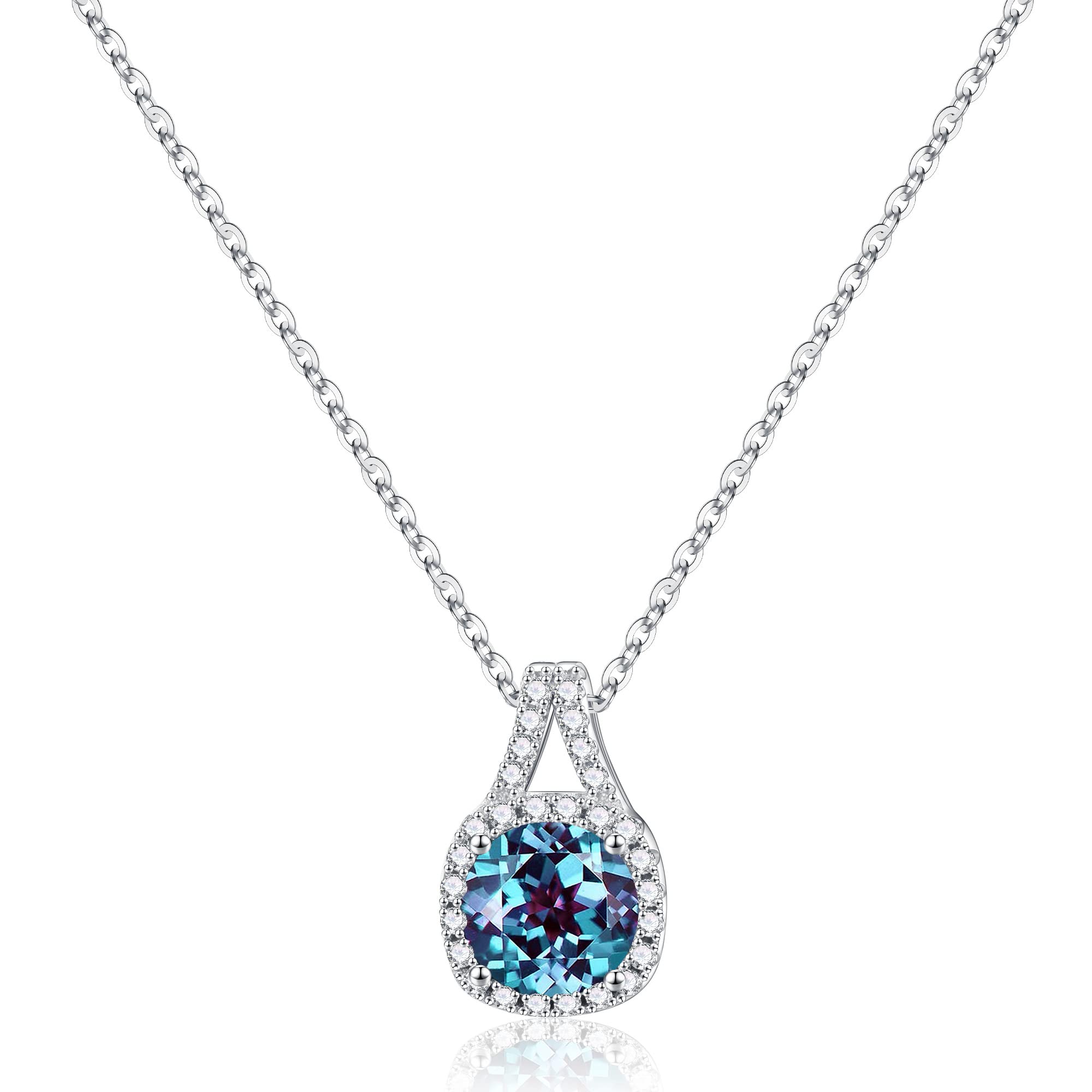 Sterling Silver Necklace for Women & Girls - 18