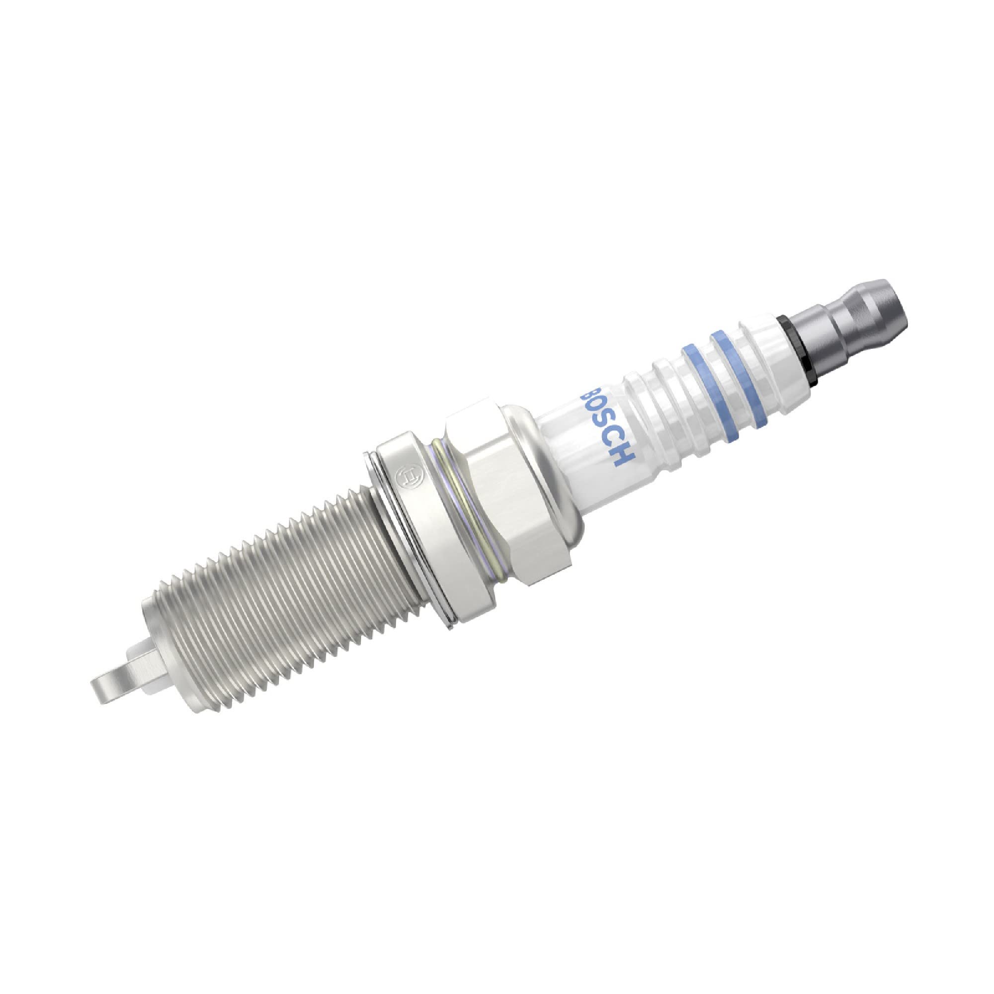 Bosch FR8SC (+42) Nickel Spark Plugs - Set of 4 for Cars, Trucks & SUVs - High Performance Ignition for Smooth Engine Start & Fuel Efficiency