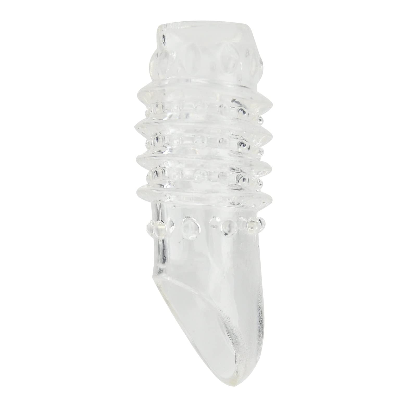 Loving Joy Penis Sleeve with Ball Loop - Clear Girth Enhancer for Men | Male Pleasure Toy for Couples & Solo Play | Enhance Intimacy & Sensation in Bedroom