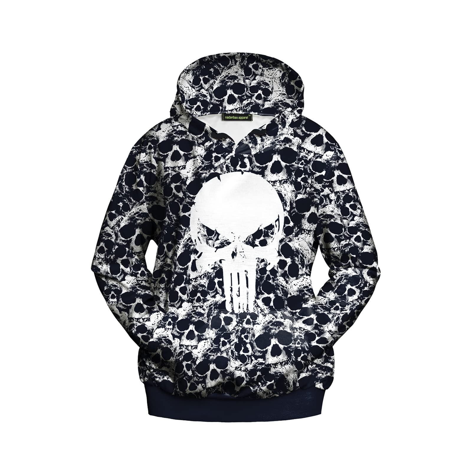 Women's Graphic Printed Hoodie - Casual Pullover Sweatshirt with Kangaroo Pocket & Drawstring, Long Sleeve Jumper (Sizes S-XL) | Perfect for Streetwear, Gym & Lounge Wear