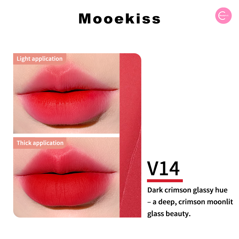 Mooekiss Velvet Space Matte Lip Clay - Long Lasting Moisturizing Lipstick for Women, Perfect for Everyday Wear & Special Occasions