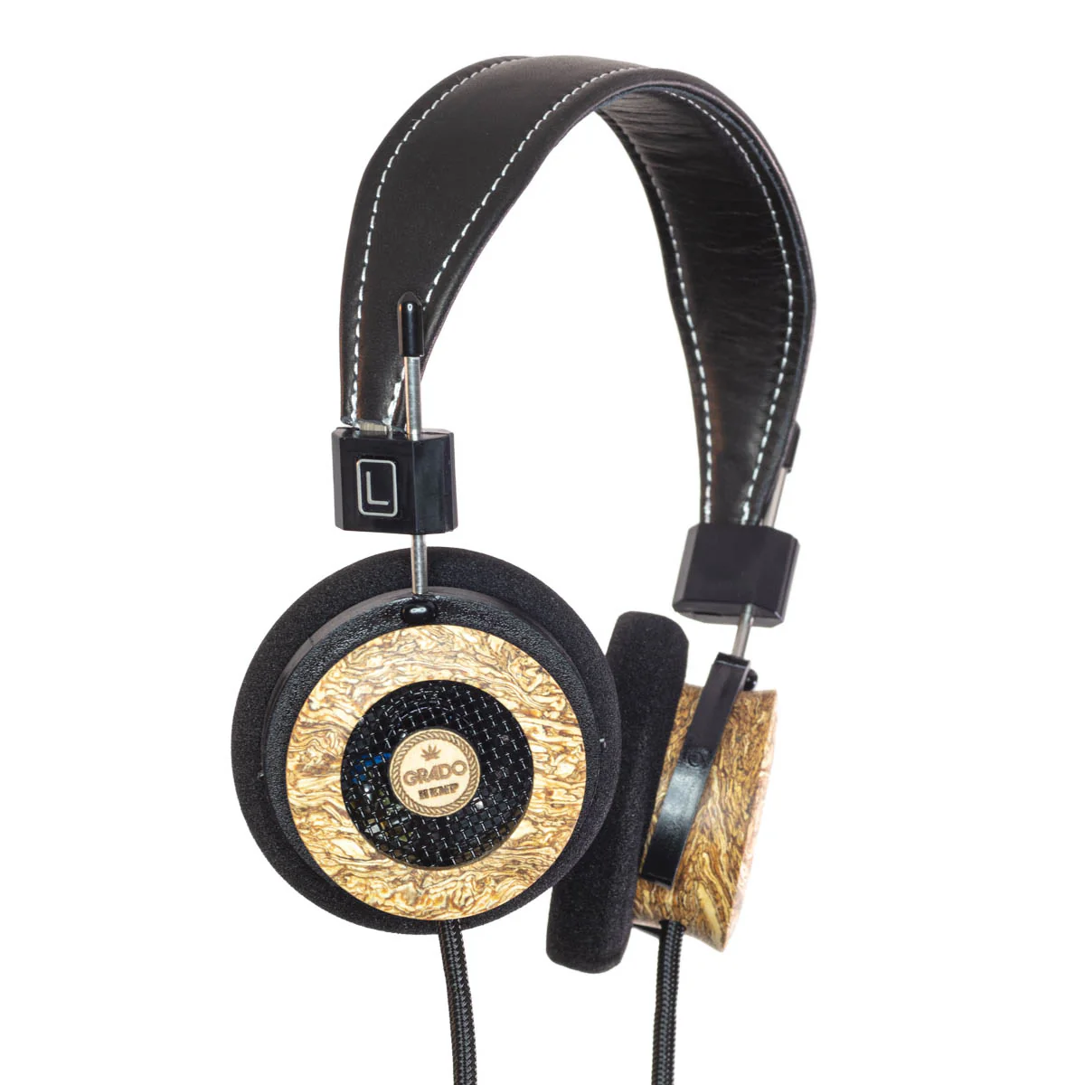 Grado The Hemp Limited Edition Headphones - Premium Over-Ear Open Back Headphones for Audiophiles - Perfect for Home Listening, Studio Recording & Music Enthusiasts