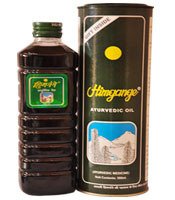 Himgange Ayurvedic Hair Oil 500ml - Natural Hair Growth Treatment for Dry, Damaged Hair - Promotes Thickness & Shine - Perfect for Daily Hair Care & Scalp Massage