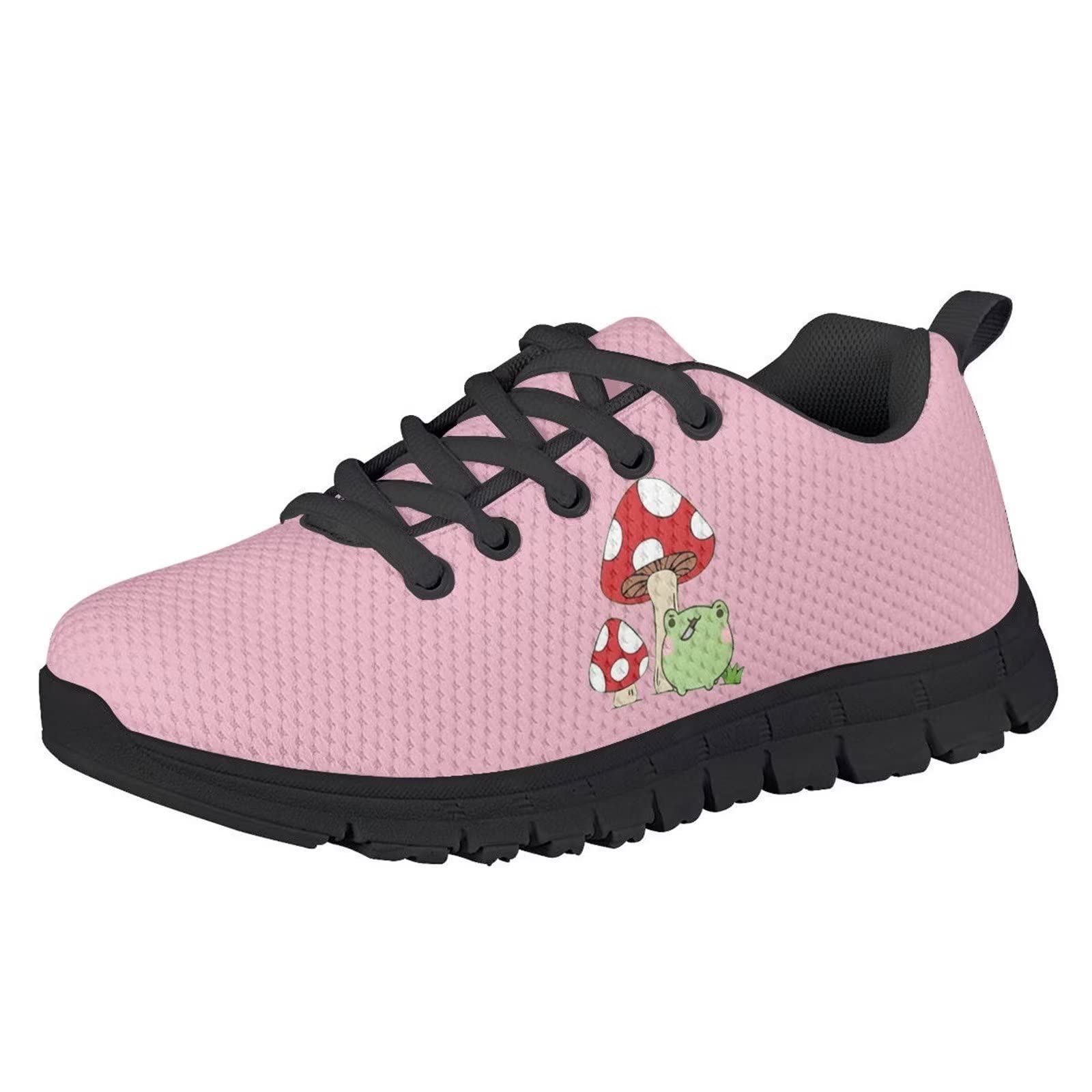 Leopard Print Running Shoes for Girls - Lightweight Comfortable Kids Sneakers for Walking, Tennis & Play - Animal Skin Design - Perfect Gift for Active Girls | Great for School, Sports & Outdoor Activities