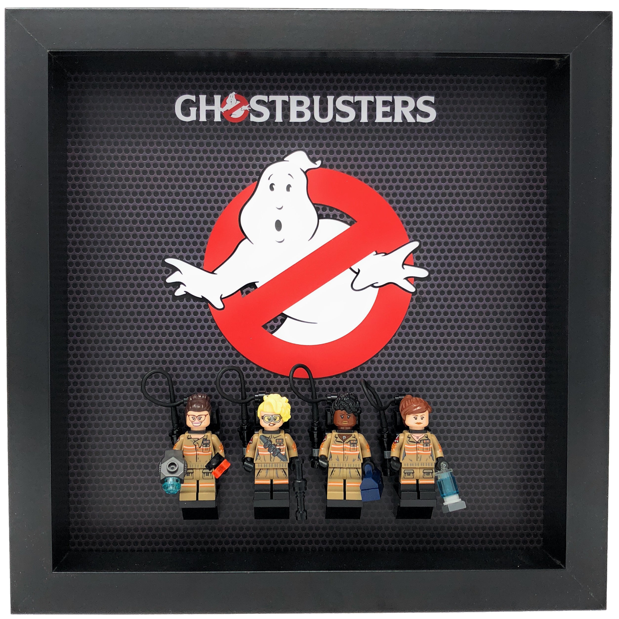 Lego® Ghostbusters Ecto-1 & Ecto-2 Minifigure Display Frame - Perfect for Collectors & Home Decor