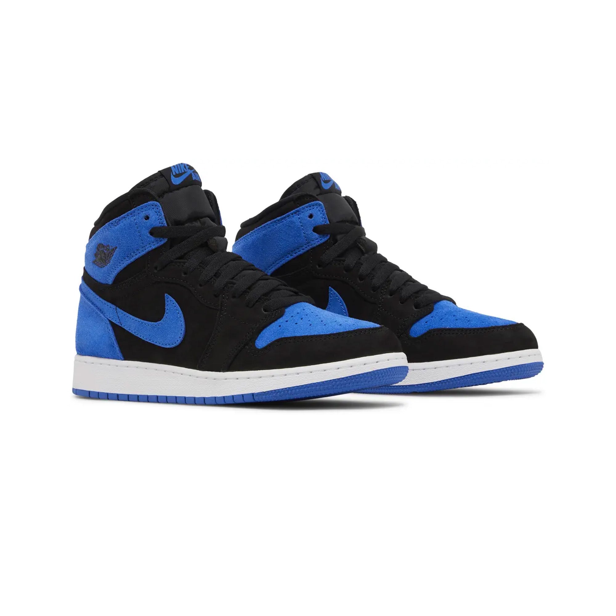 Air Jordan 1 Retro High OG 'Royal Reimagined' GS Sneakers (2023) - Classic Basketball Shoes for Women & Girls - Perfect for Streetwear, Casual Outfits & Sneaker Collection